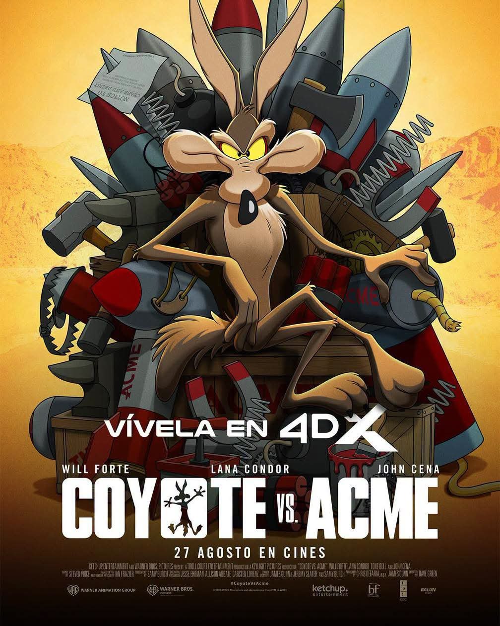 Extra Large Movie Poster Image for Coyote v. Acme (#5 of 6)