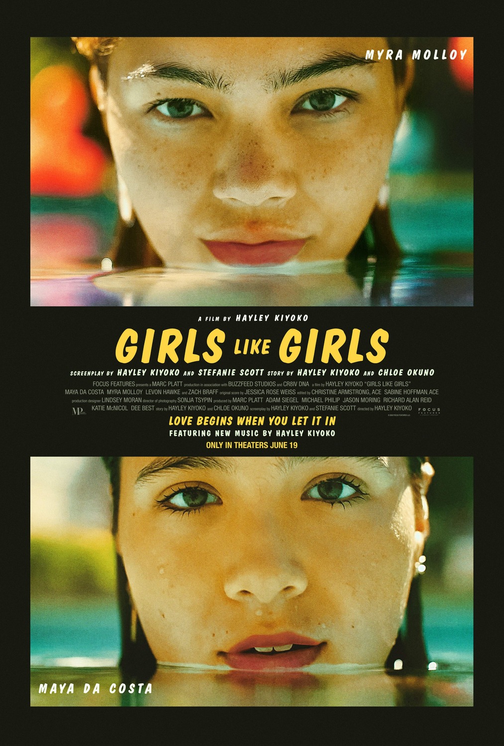 Extra Large Movie Poster Image for Girls Like Girls 