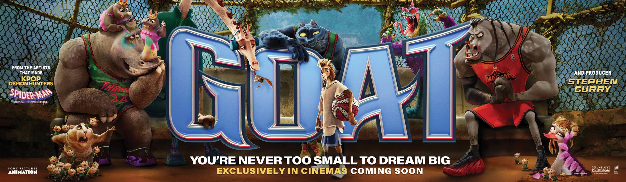 Mega Sized Movie Poster Image for GOAT (#34 of 36)