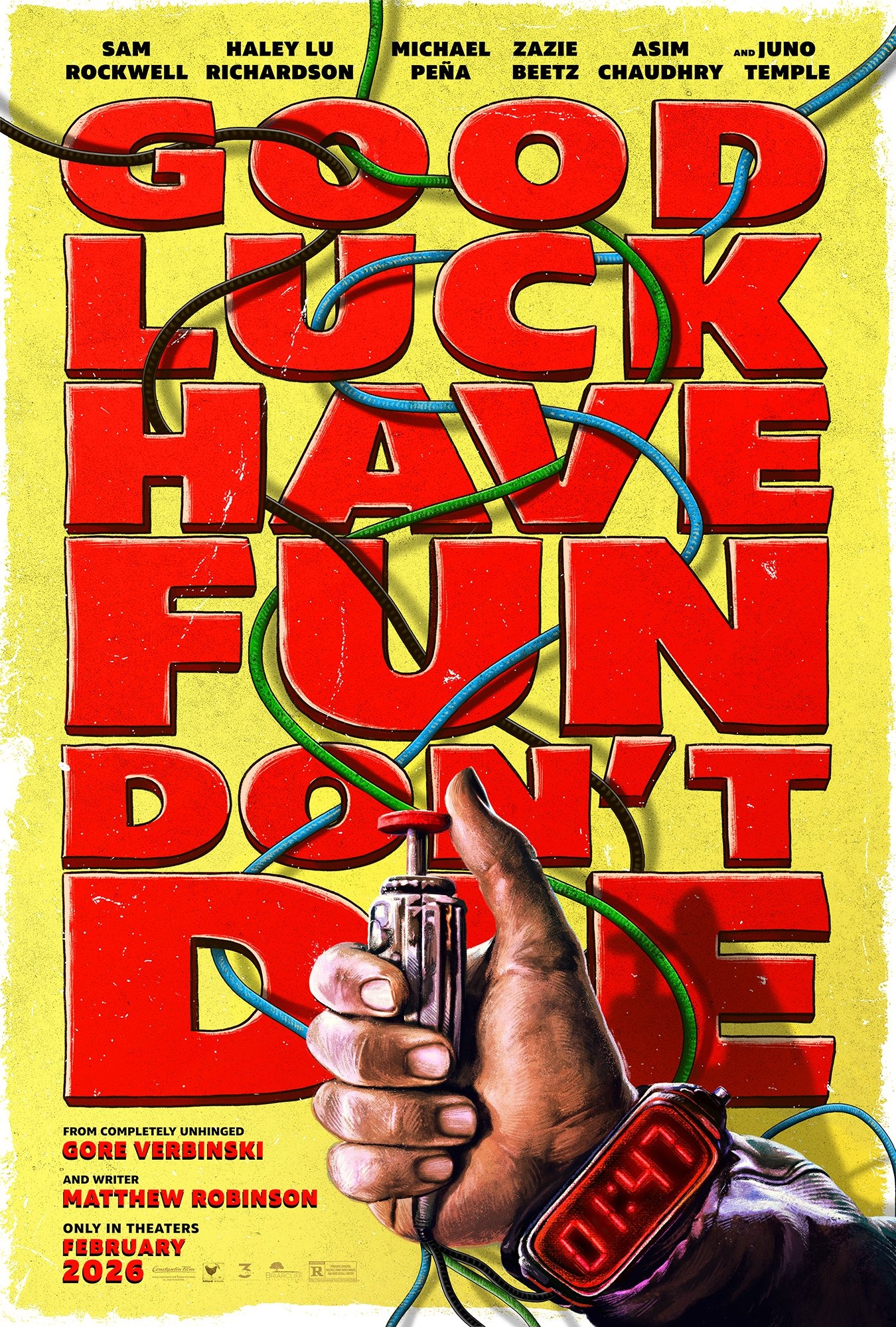 Mega Sized Movie Poster Image for Good Luck, Have Fun, Don't Die (#2 of 4)