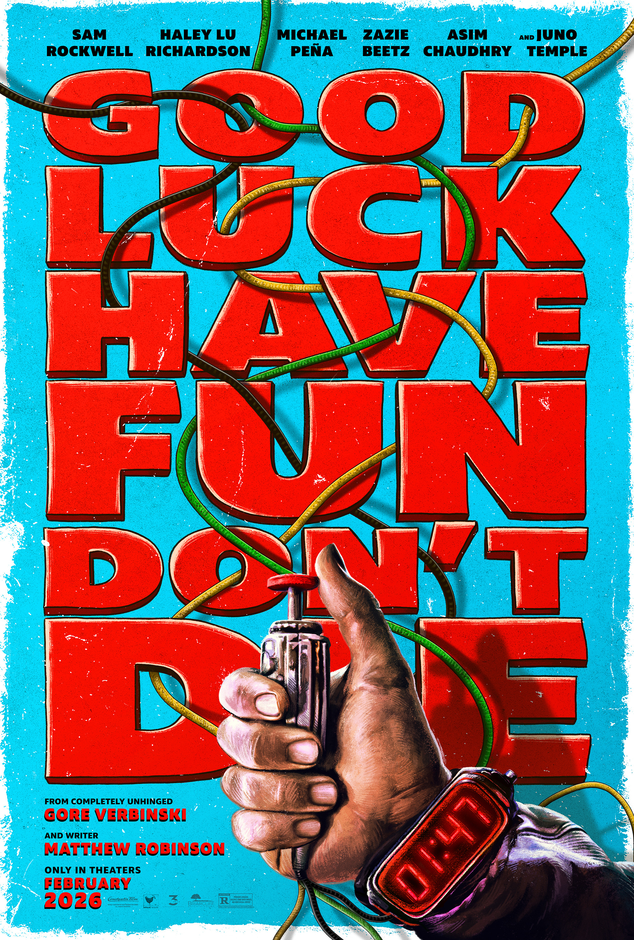 Mega Sized Movie Poster Image for Good Luck, Have Fun, Don't Die (#1 of 4)