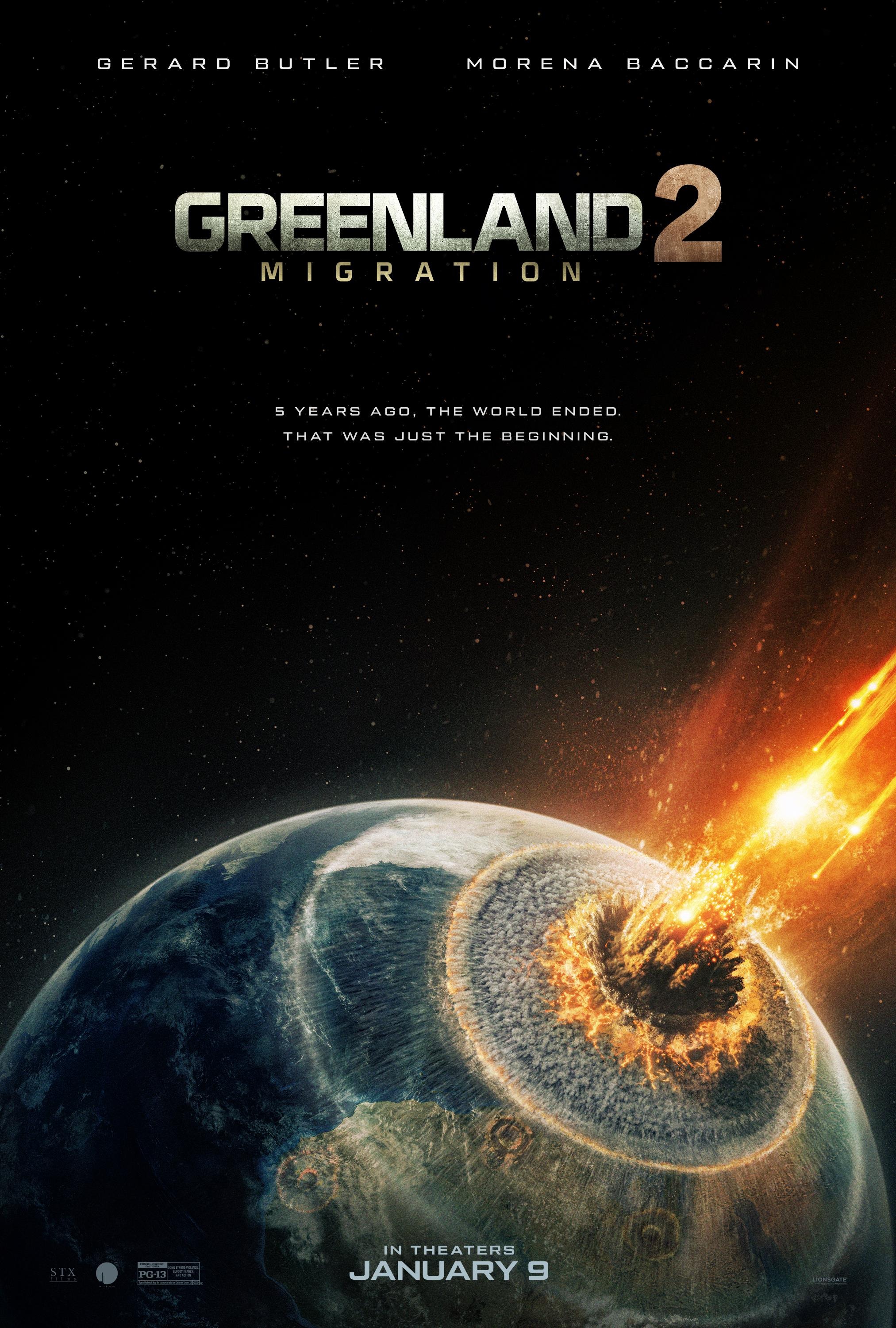Mega Sized Movie Poster Image for Greenland: Migration 