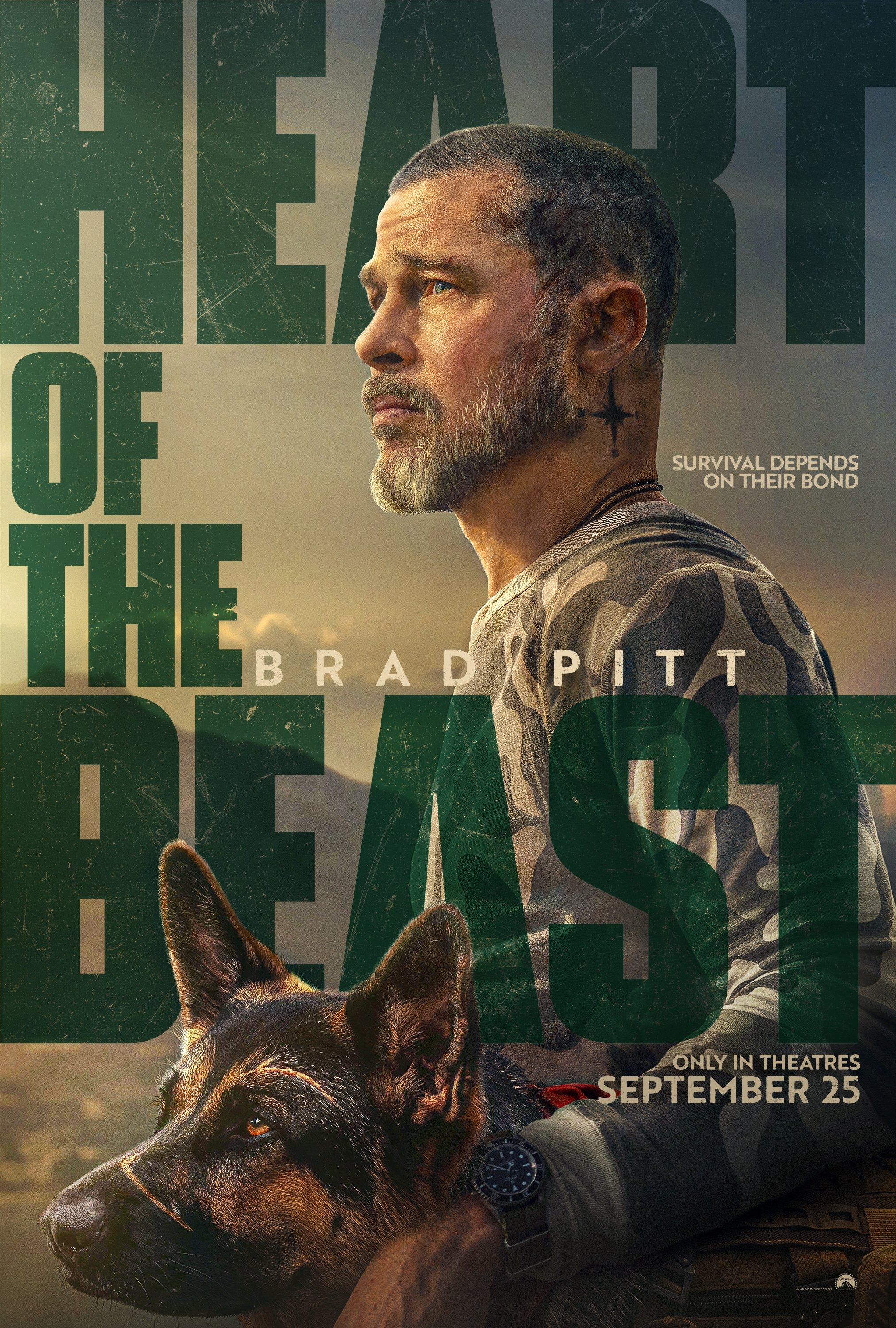 Mega Sized Movie Poster Image for Heart of the Beast 