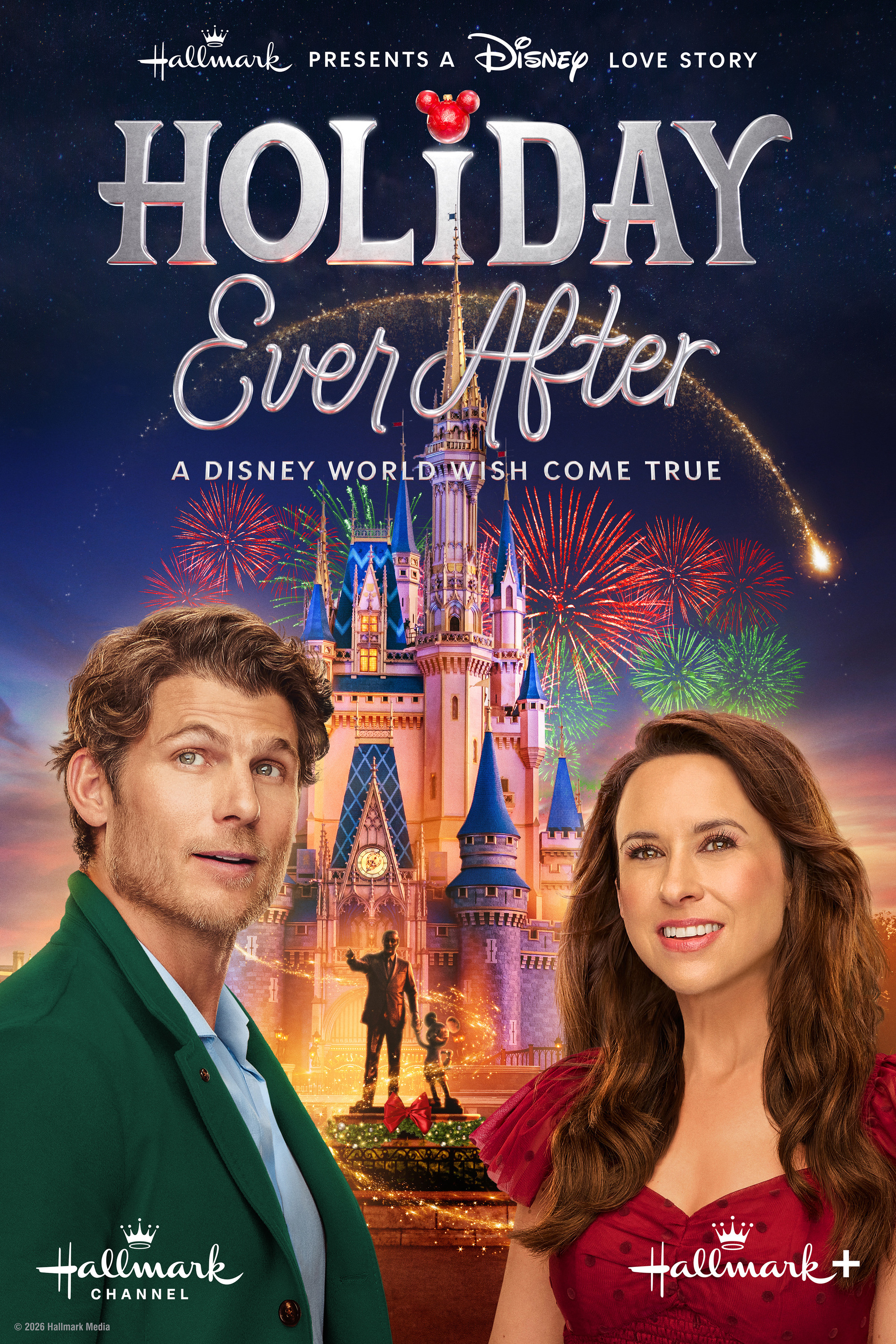 Mega Sized Movie Poster Image for Holiday Ever After: A Disney World Wish Come True 