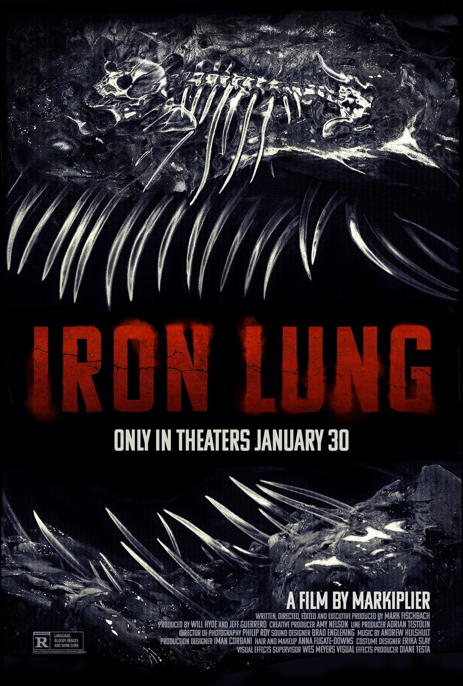 Mega Sized Movie Poster Image for Iron Lung 