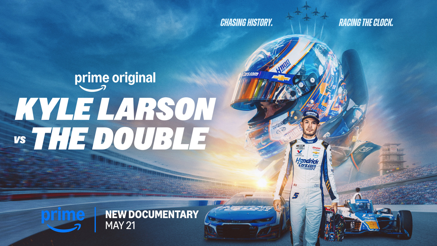 Extra Large Movie Poster Image for Kyle Larson vs. The Double (#2 of 2)