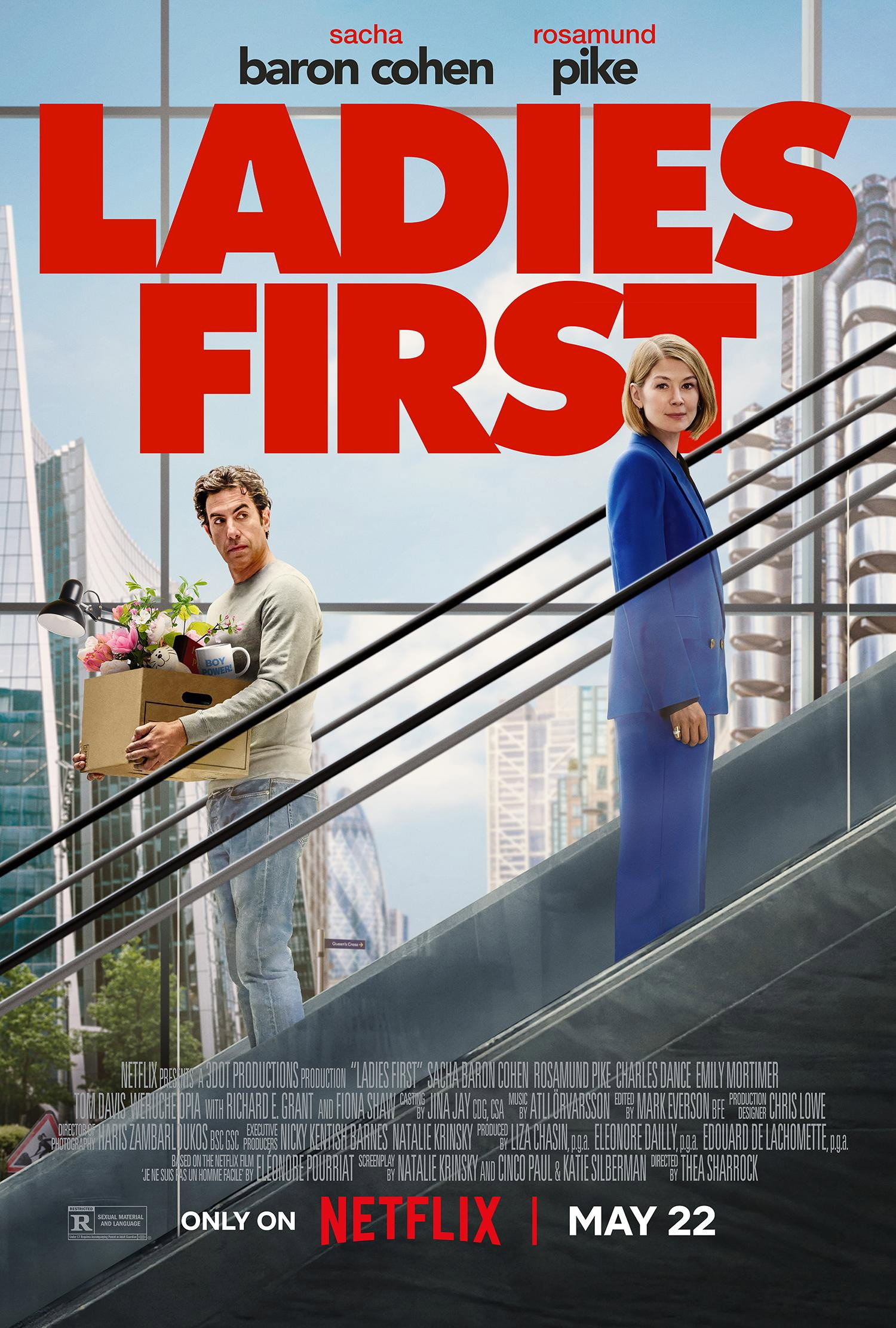 Mega Sized Movie Poster Image for Ladies First 