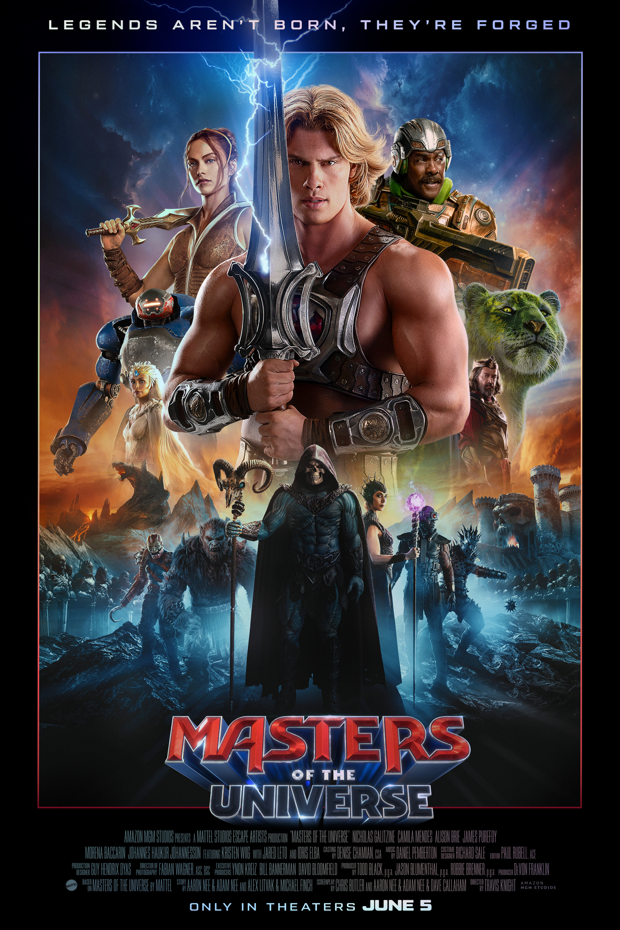 Mega Sized Movie Poster Image for Masters of the Universe (#2 of 2)