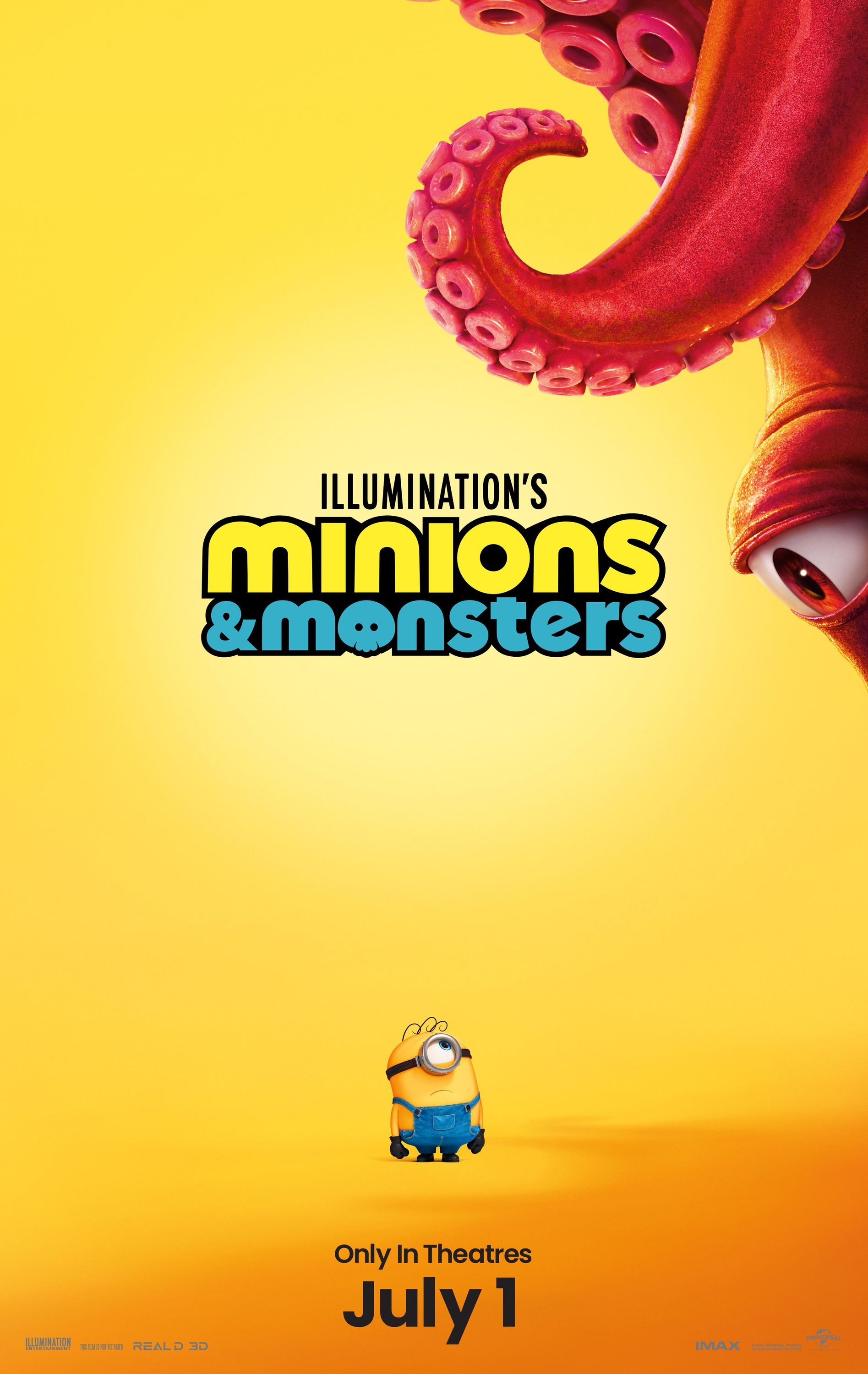 Mega Sized Movie Poster Image for Minions 3 