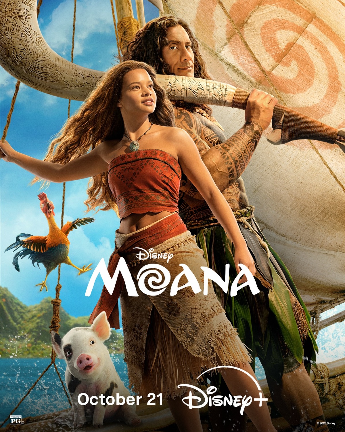 Extra Large Movie Poster Image for Moana (#15 of 15)