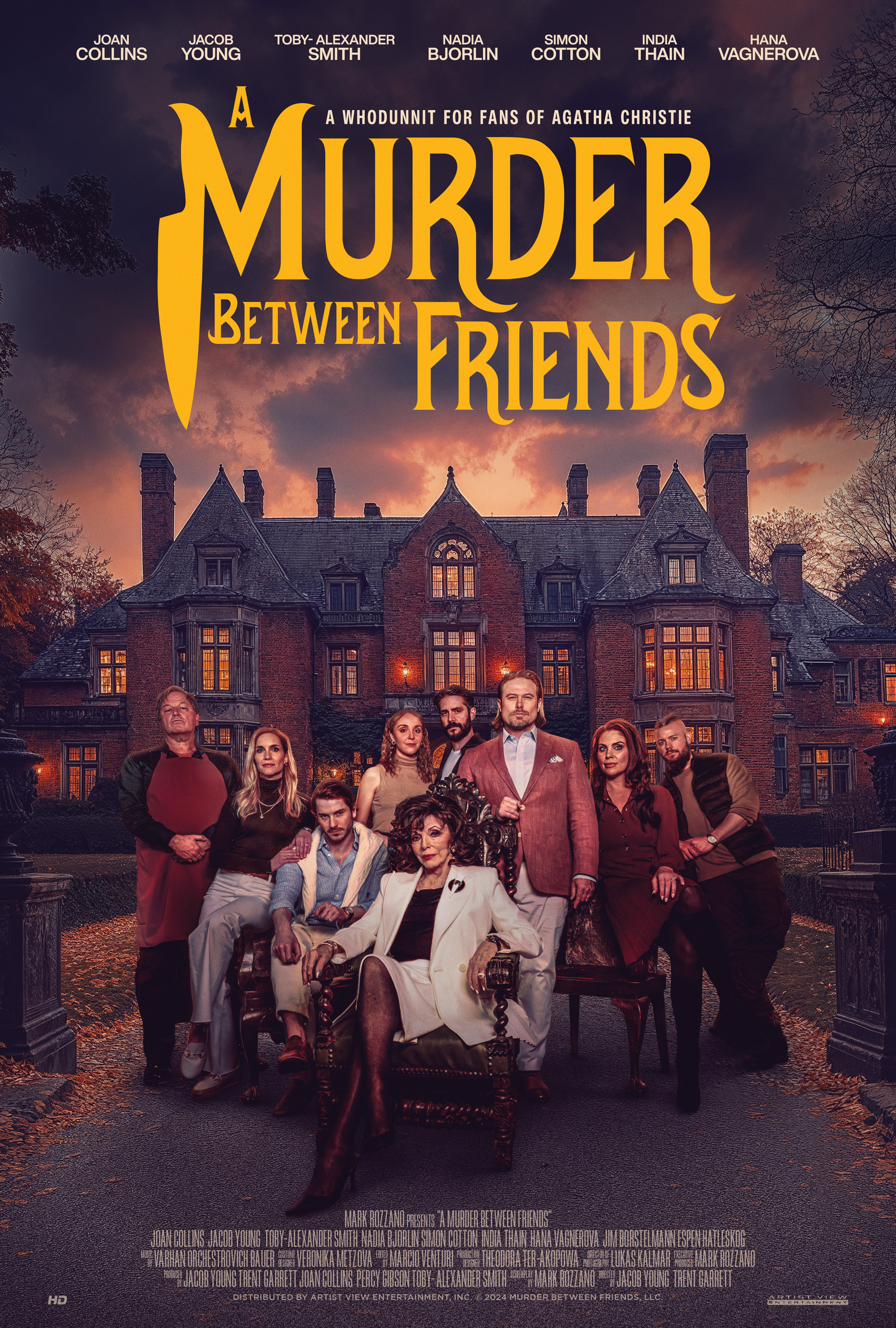 Mega Sized Movie Poster Image for A Murder Between Friends 