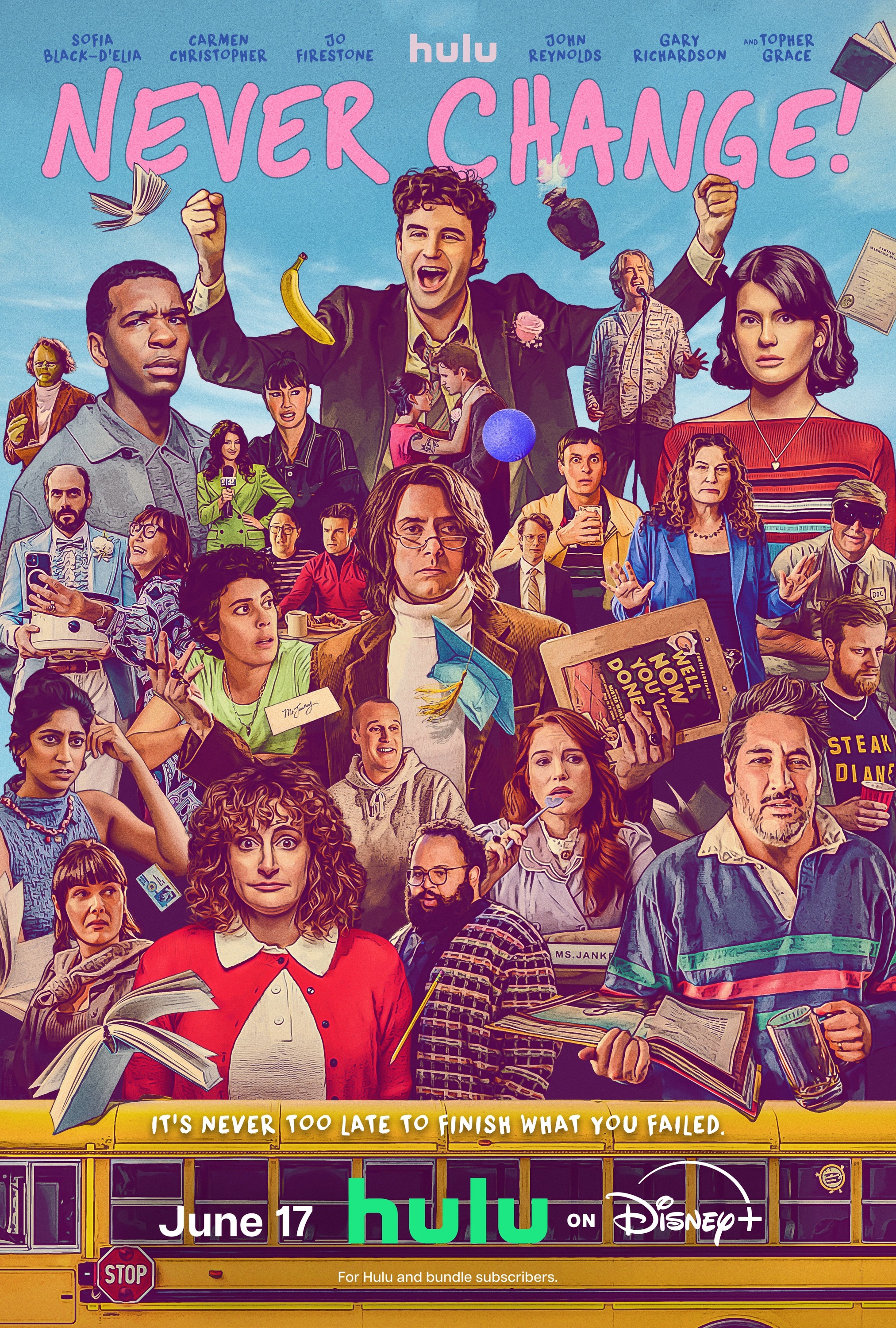 Mega Sized Movie Poster Image for Never Change! 