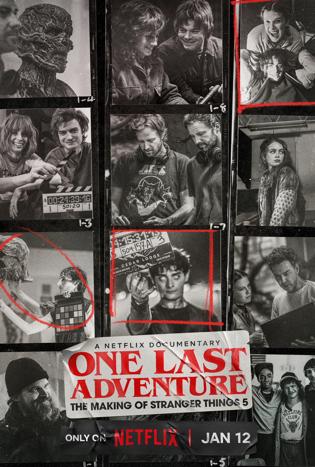 Extra Large Movie Poster Image for One Last Adventure: The Making of Stranger Things 5 