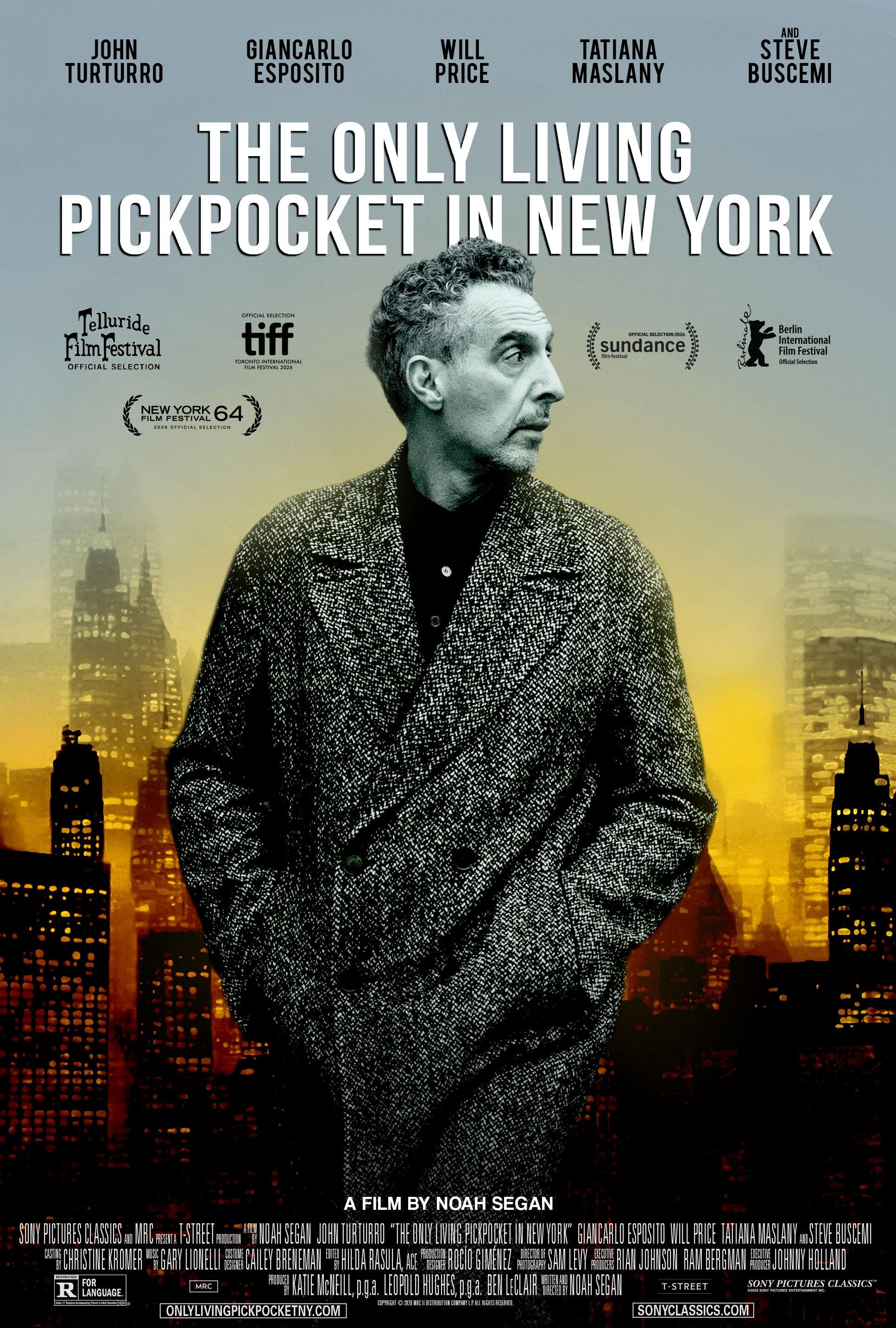 Mega Sized Movie Poster Image for The Only Living Pickpocket in New York 
