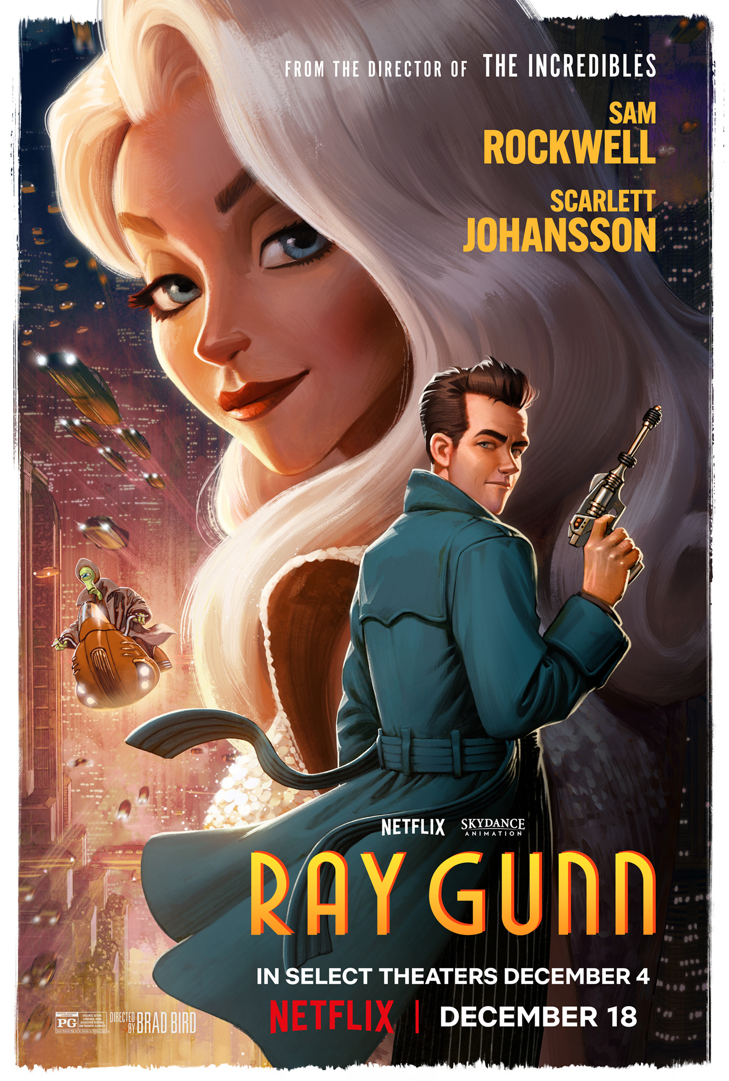 Mega Sized Movie Poster Image for Ray Gunn 