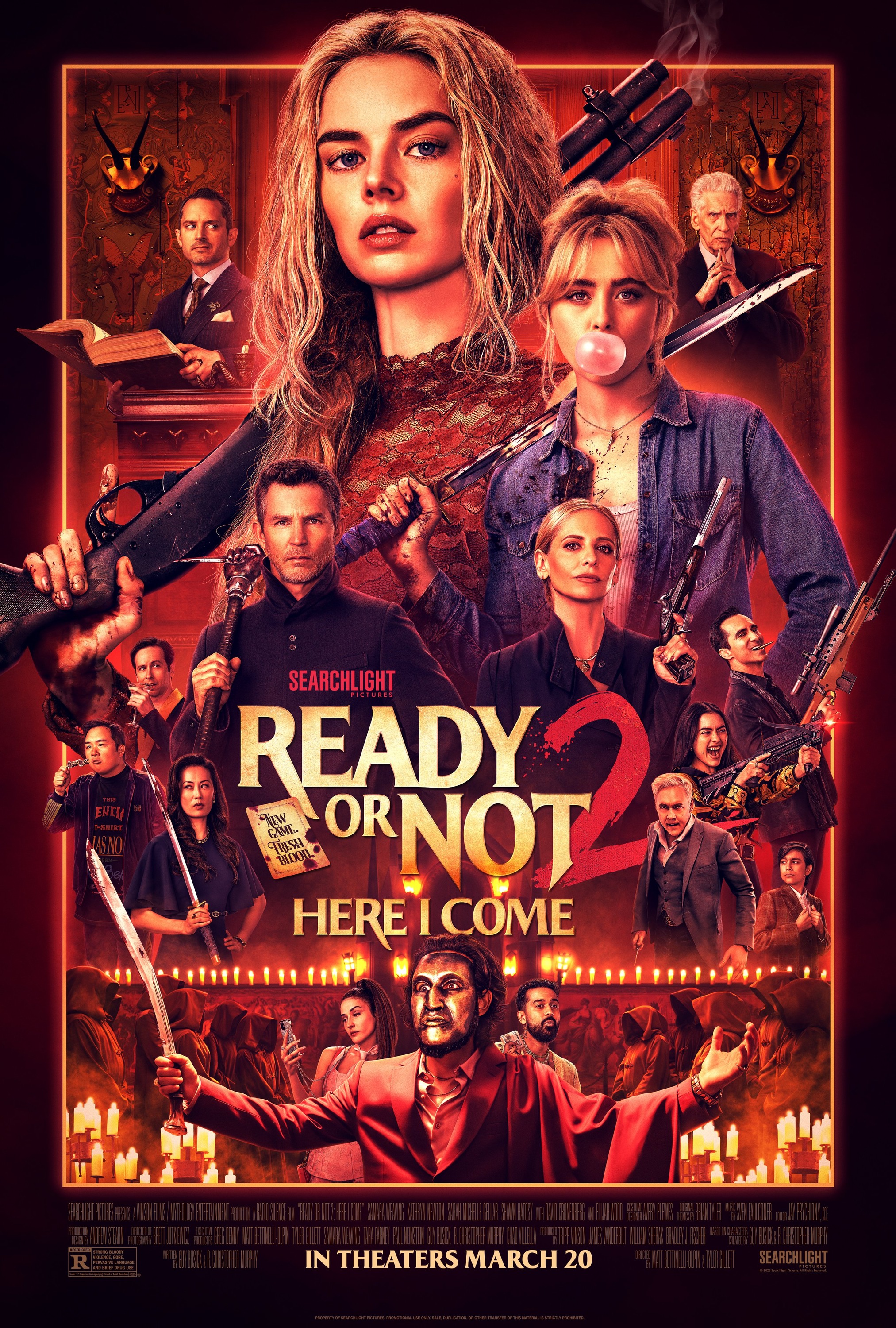 Mega Sized Movie Poster Image for Ready or Not: Here I Come (#2 of 2)