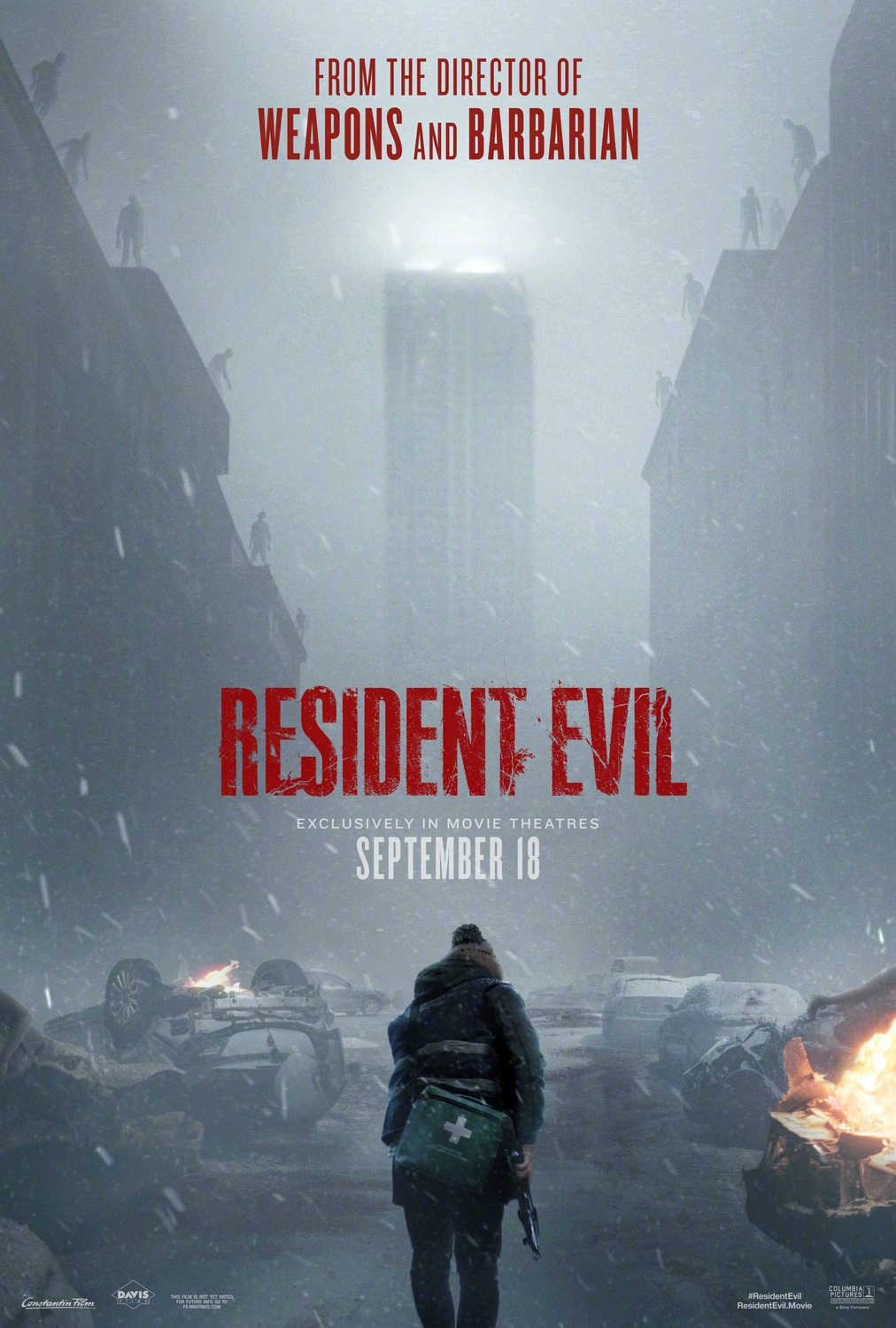 Extra Large Movie Poster Image for Resident Evil (#2 of 2)