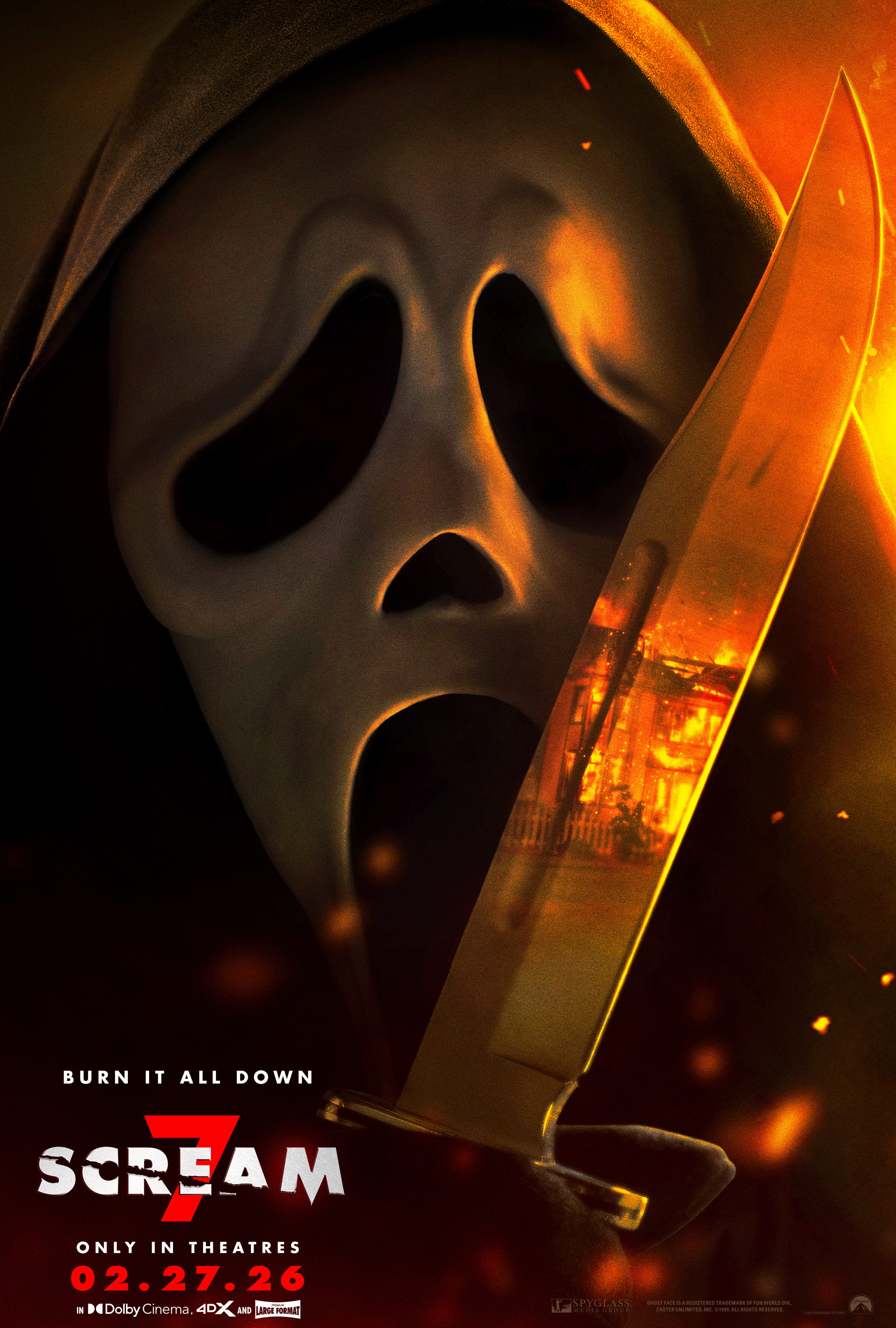 Mega Sized Movie Poster Image for Scream 7 