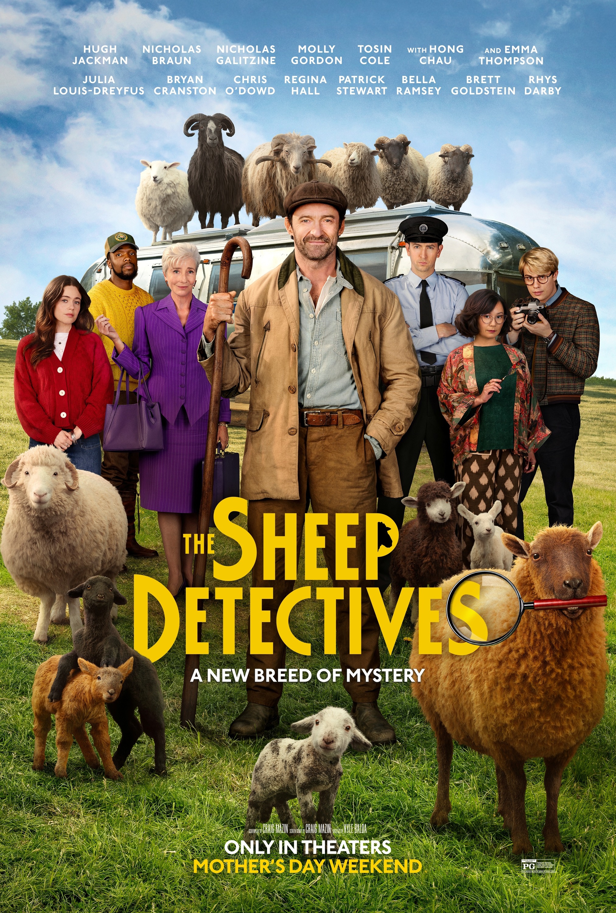 Mega Sized Movie Poster Image for The Sheep Detectives (#2 of 4)