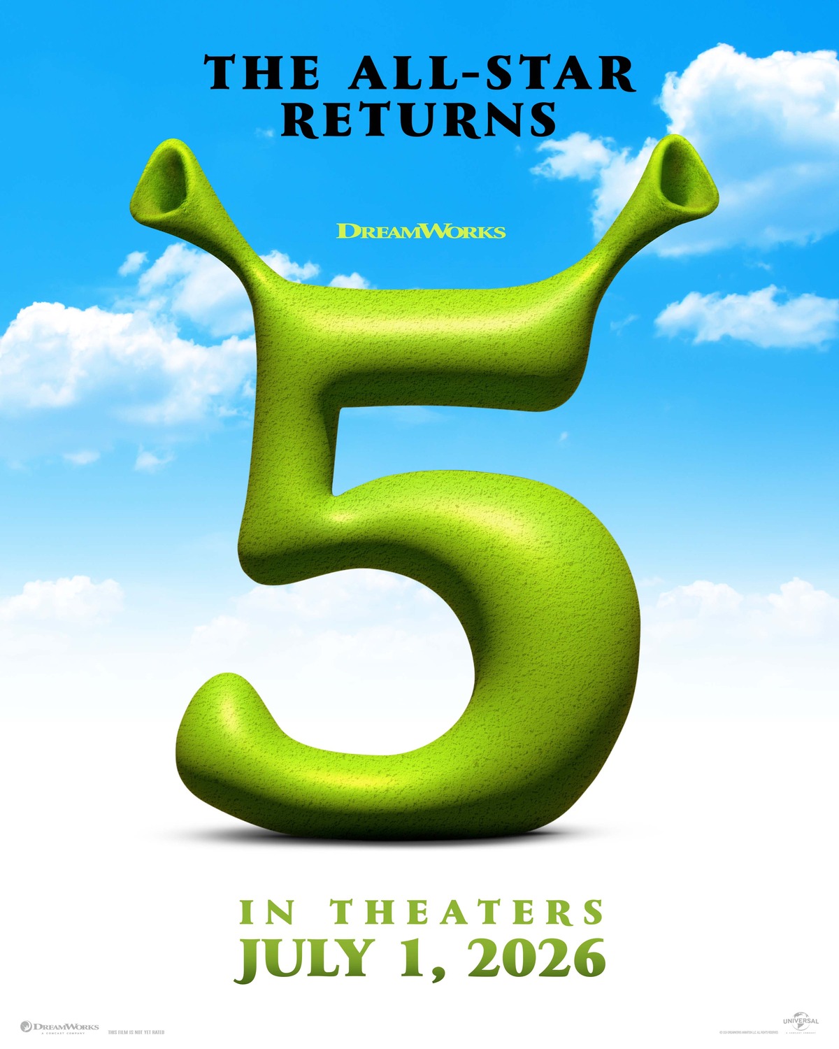 Extra Large Movie Poster Image for Shrek 5 