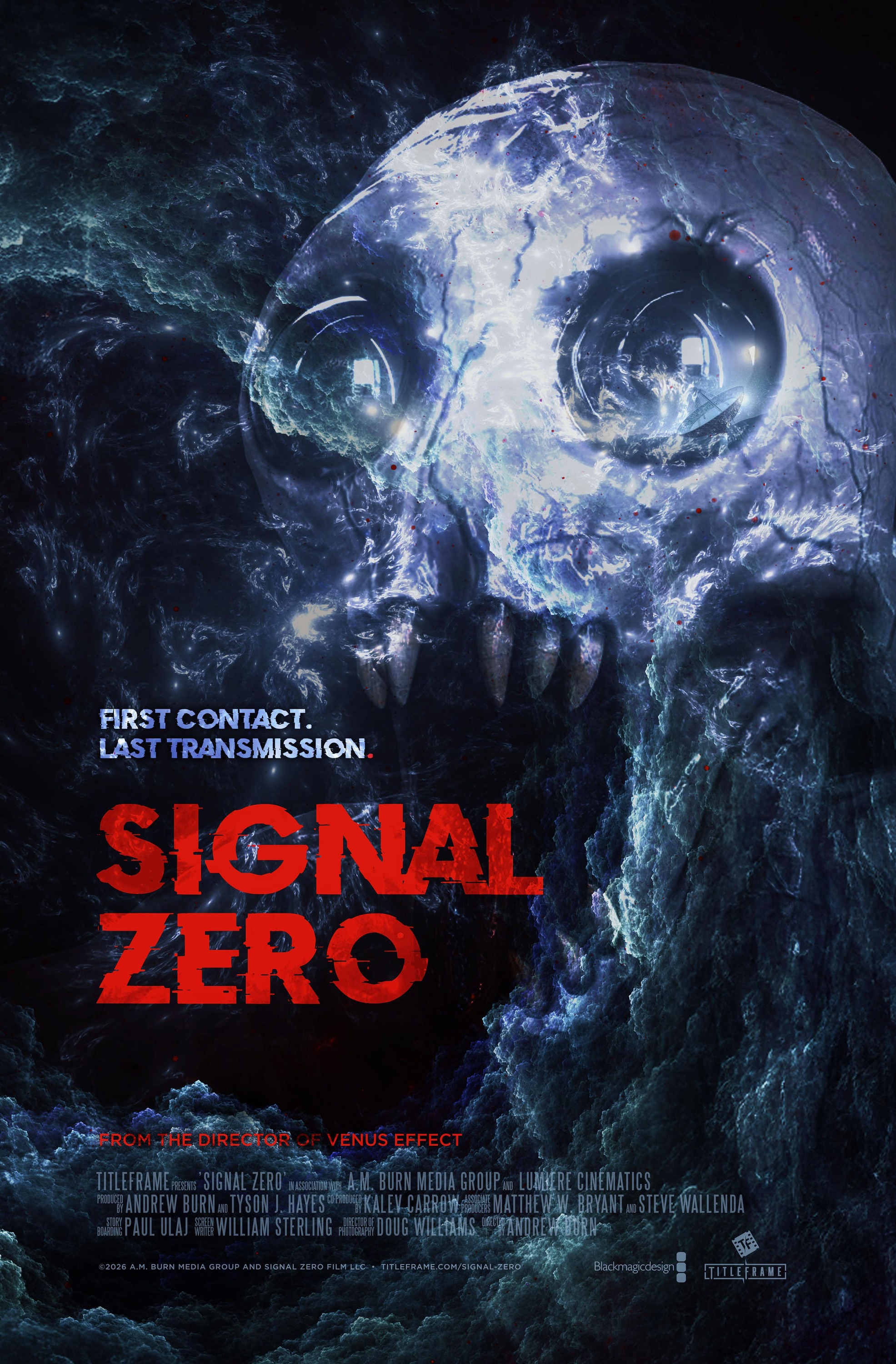 Mega Sized Movie Poster Image for Signal Zero (#2 of 2)