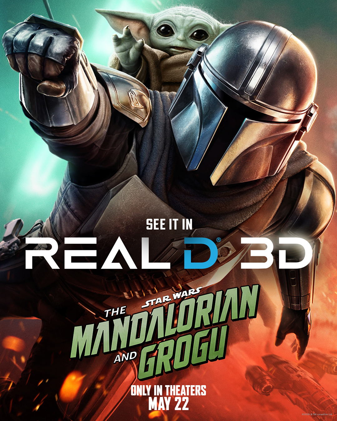 Extra Large Movie Poster Image for Star Wars: The Mandalorian and Grogu (#7 of 14)