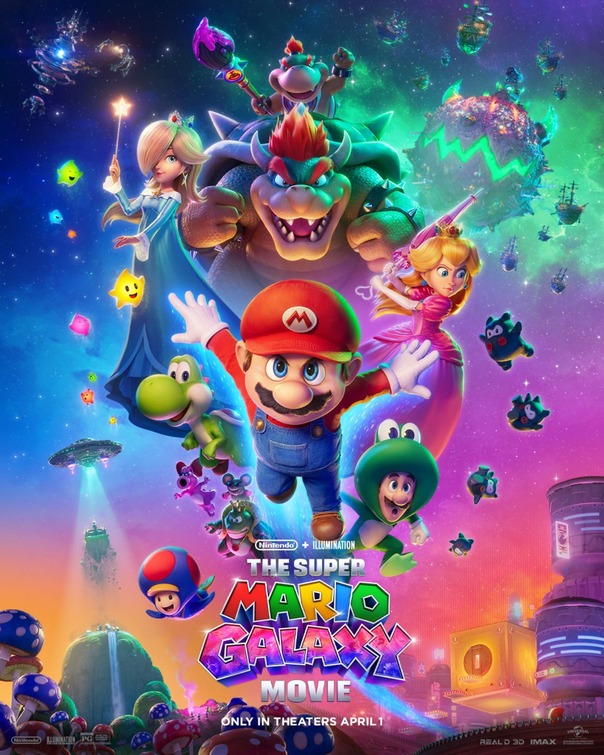The Super Mario Galaxy Movie Movie Poster