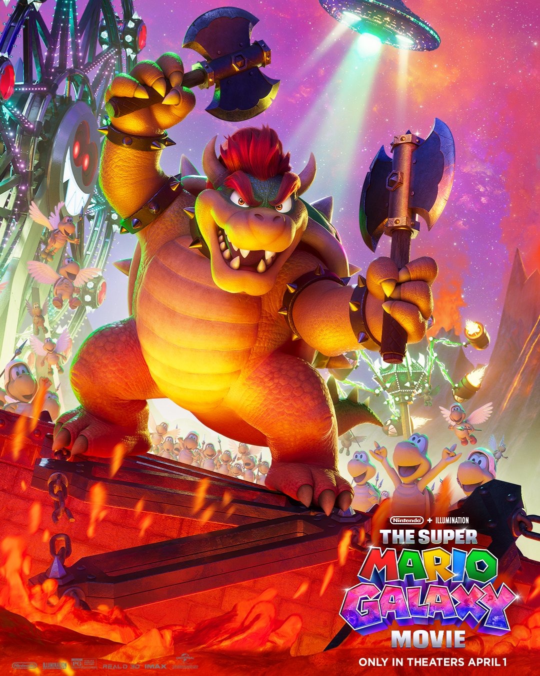 Extra Large Movie Poster Image for The Super Mario Galaxy Movie (#7 of 11)