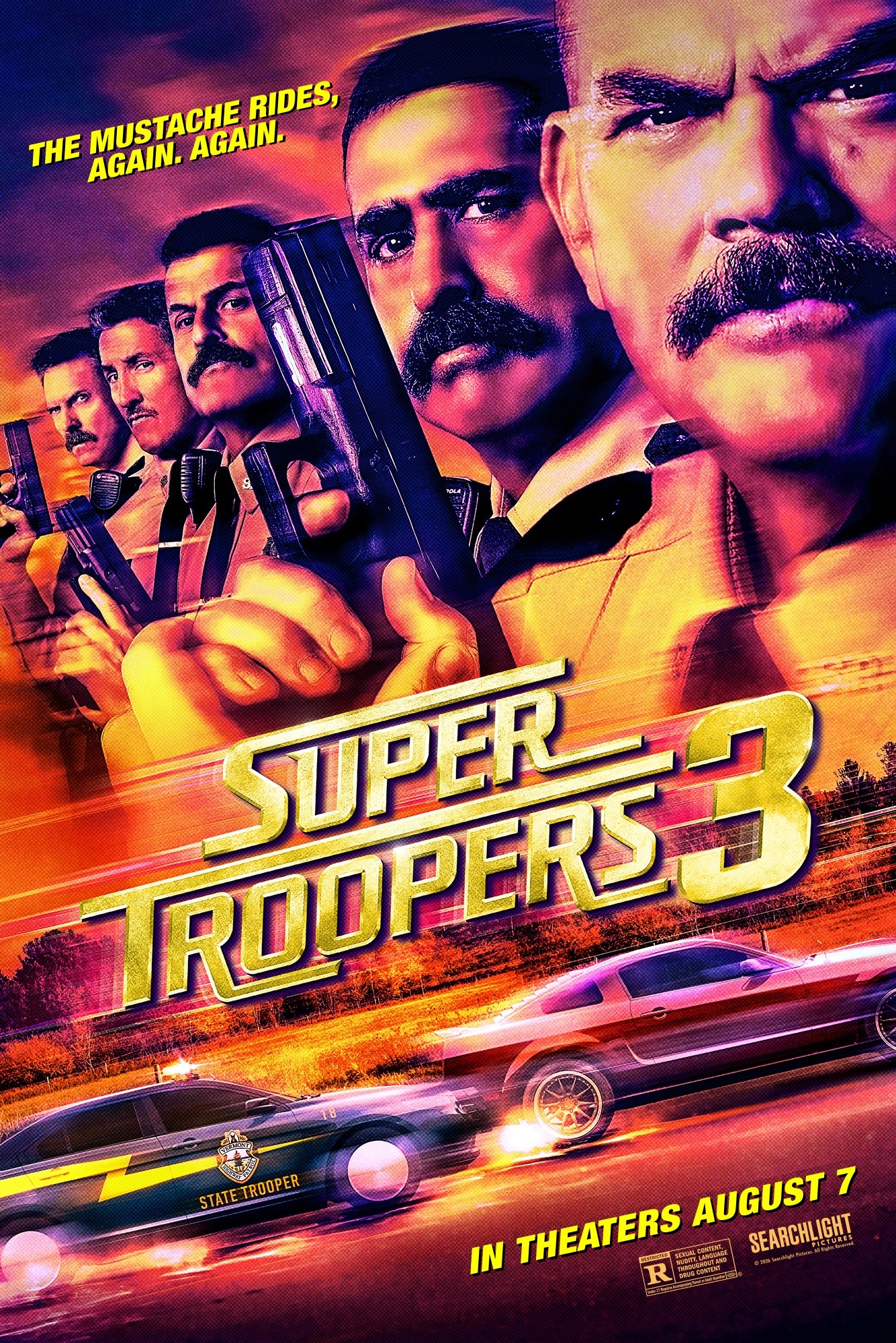 Mega Sized Movie Poster Image for Super Troopers 3 (#12 of 12)