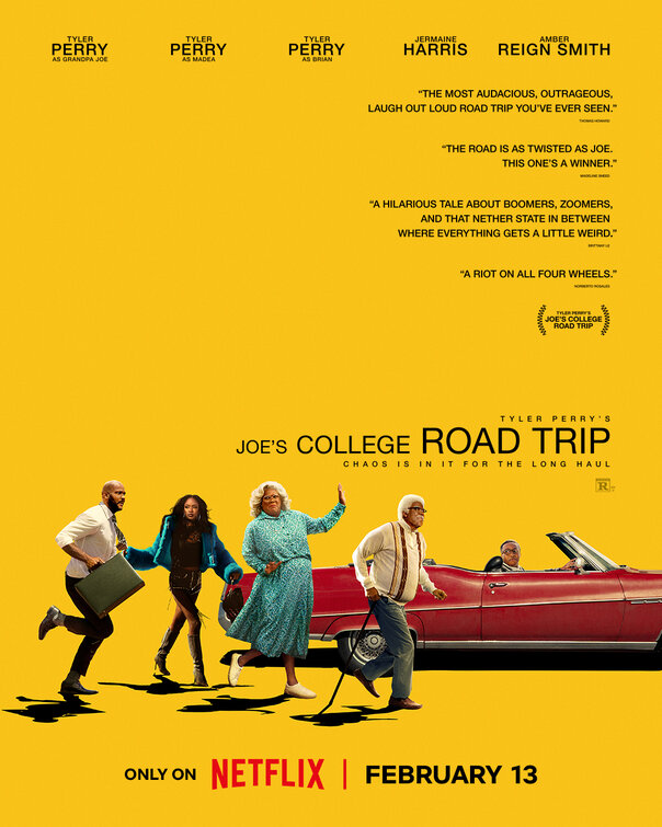 Tyler Perry's Joe's College Road Trip Movie Poster