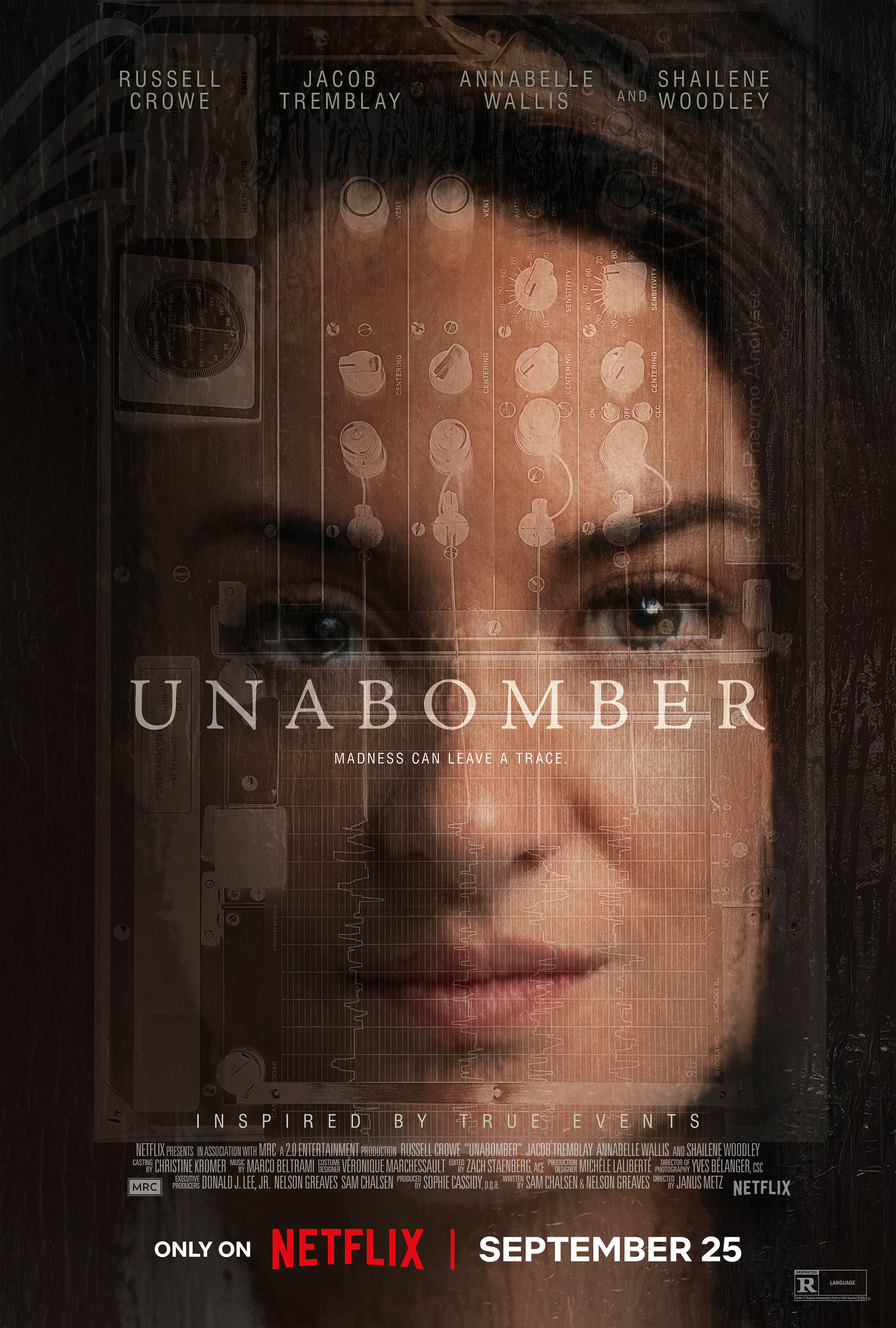 Mega Sized Movie Poster Image for Unabomber (#2 of 3)