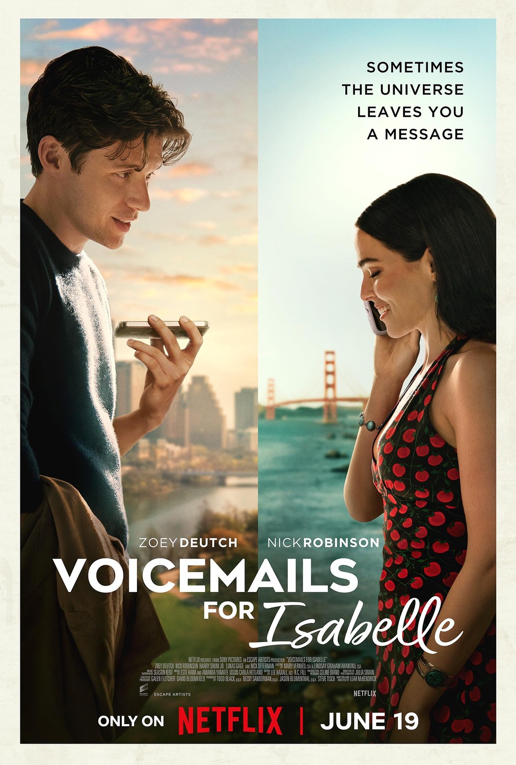 Extra Large Movie Poster Image for Voicemails for Isabelle 