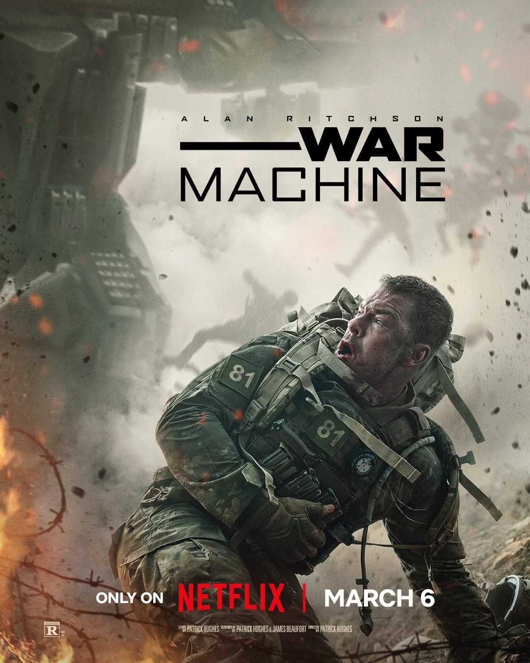 Extra Large Movie Poster Image for War Machine (#2 of 2)