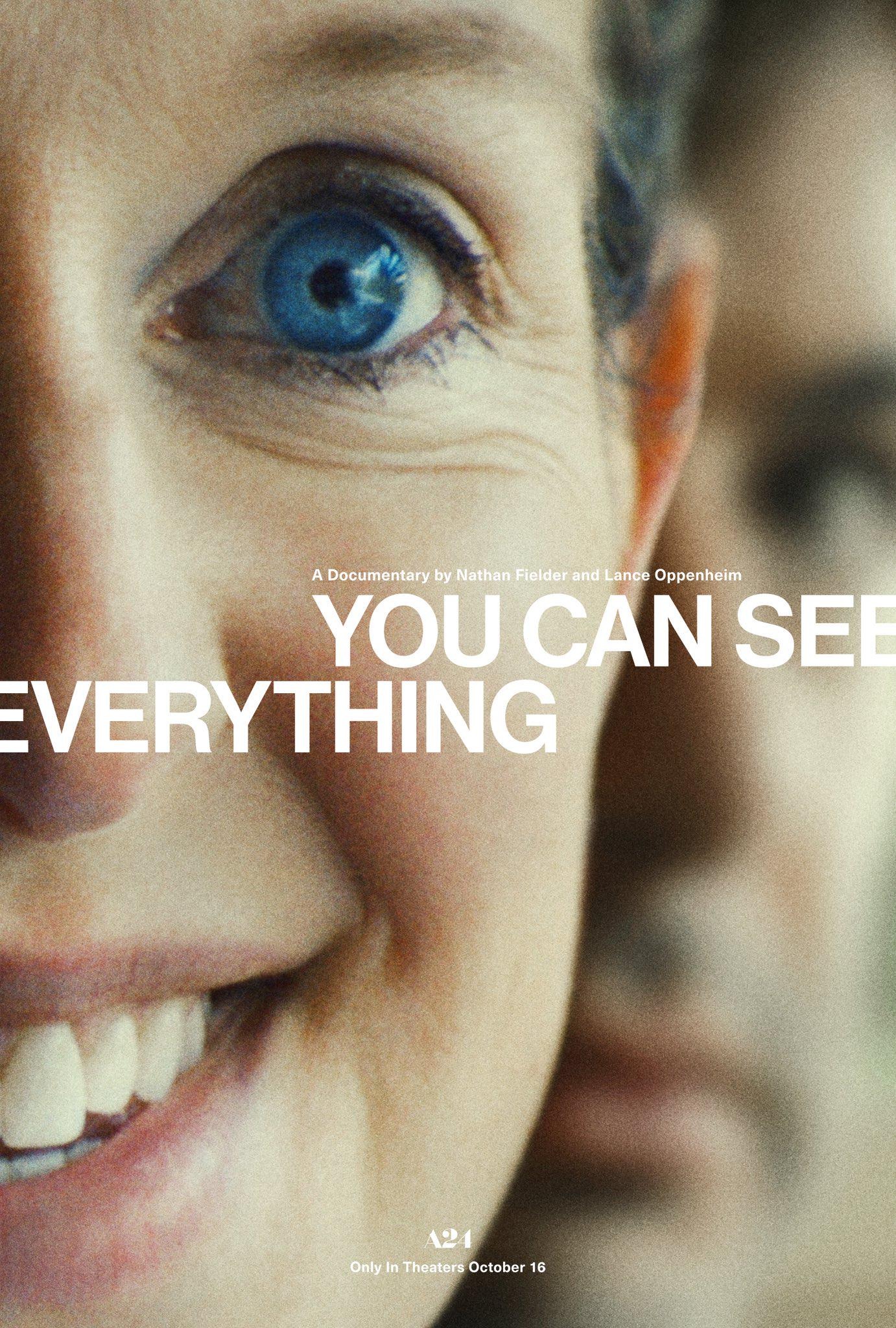 Mega Sized Movie Poster Image for You Can See Everything (#2 of 2)