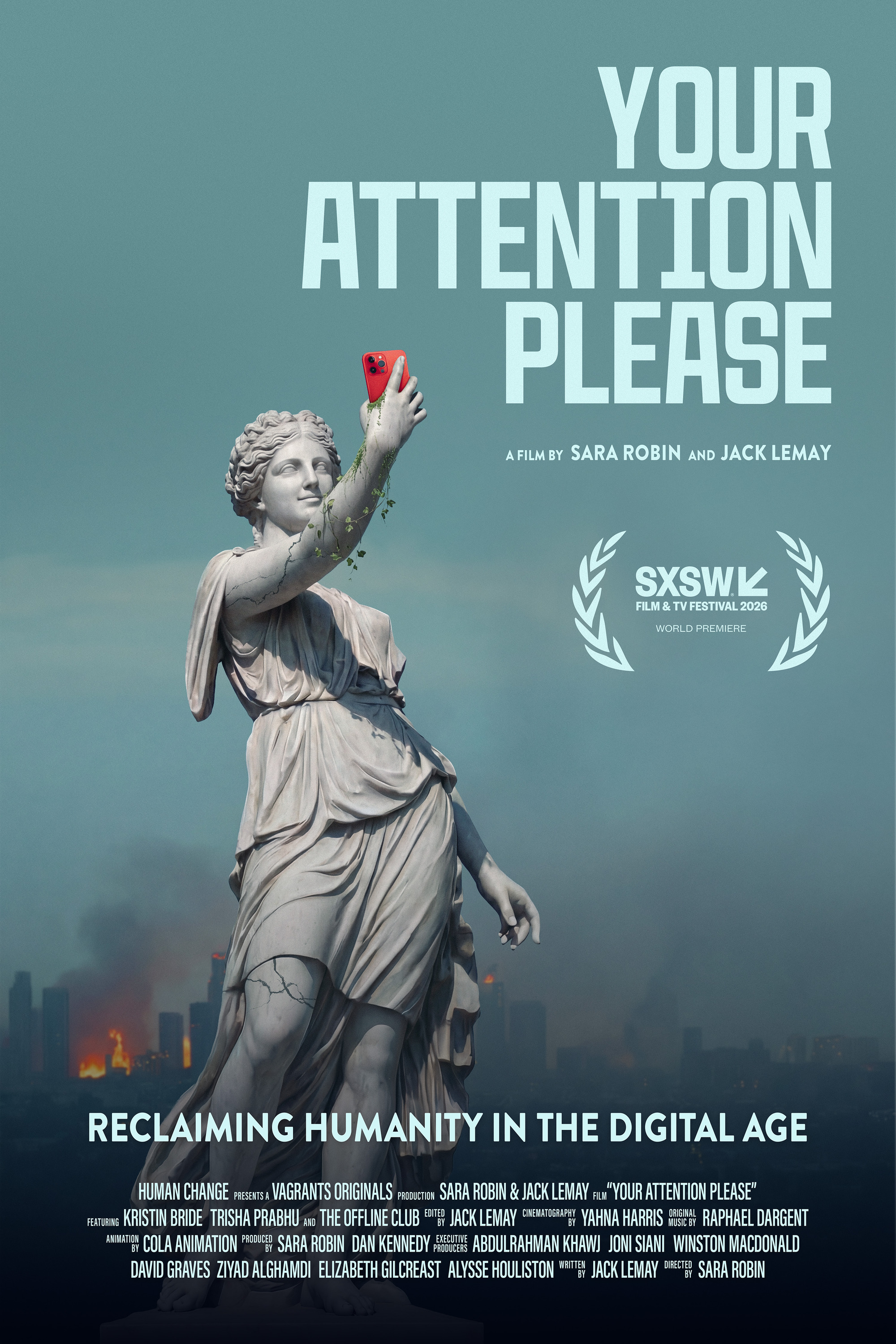 Mega Sized Movie Poster Image for Your Attention Please 