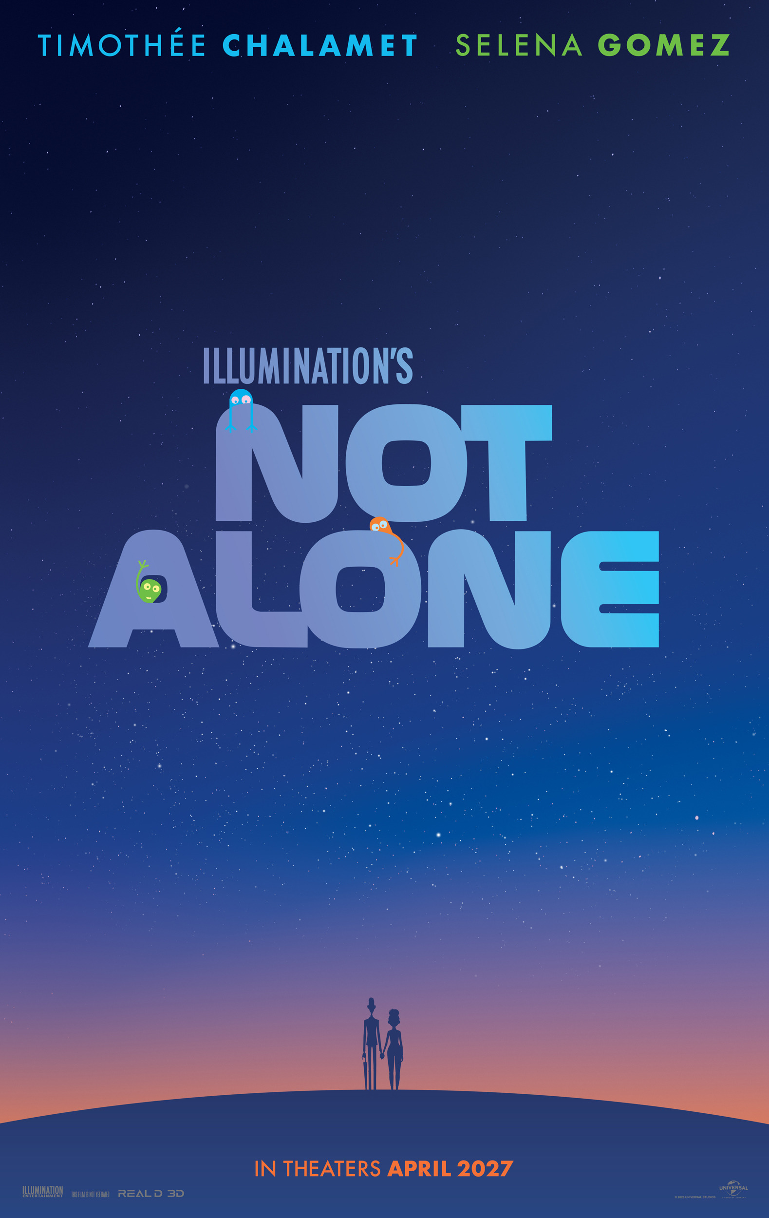 Mega Sized Movie Poster Image for Not Alone 