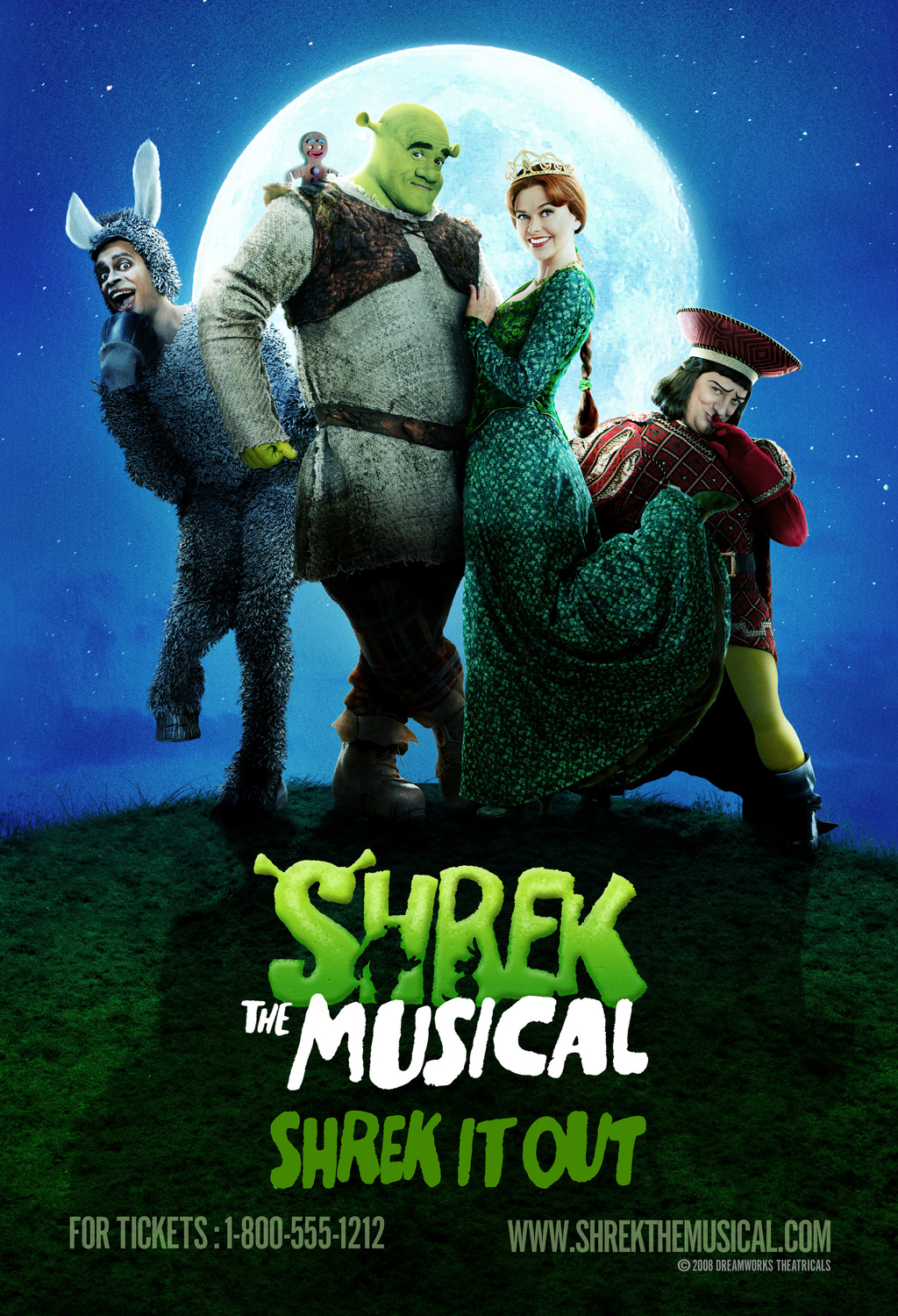 Extra Large Broadway Poster Image for Shrek the Musical (#2 of 2)