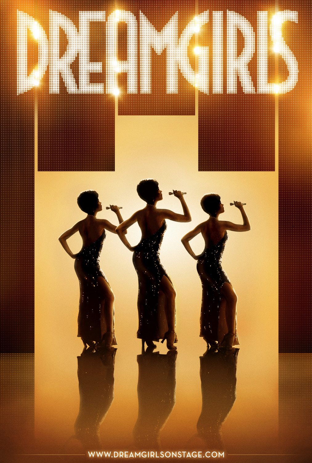 Extra Large Broadway Poster Image for Dreamgirls 