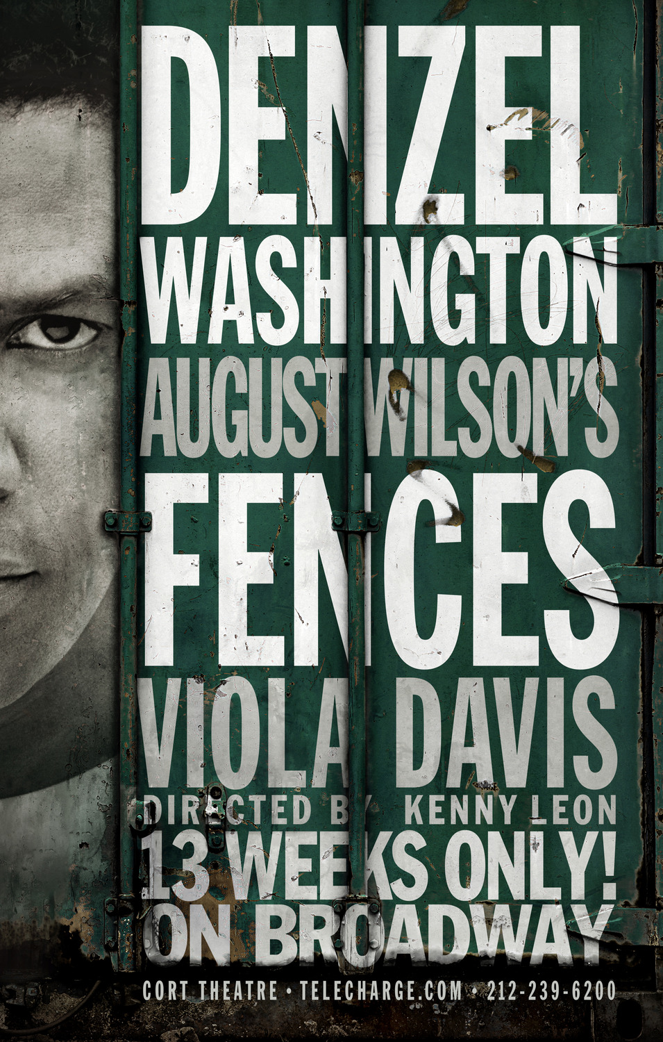 Extra Large Broadway Poster Image for Fences (#2 of 2)