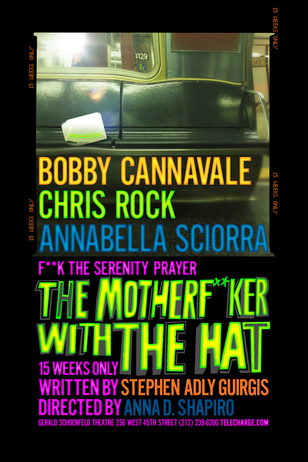 Extra Large Broadway Poster Image for The Motherfucker with the Hat 
