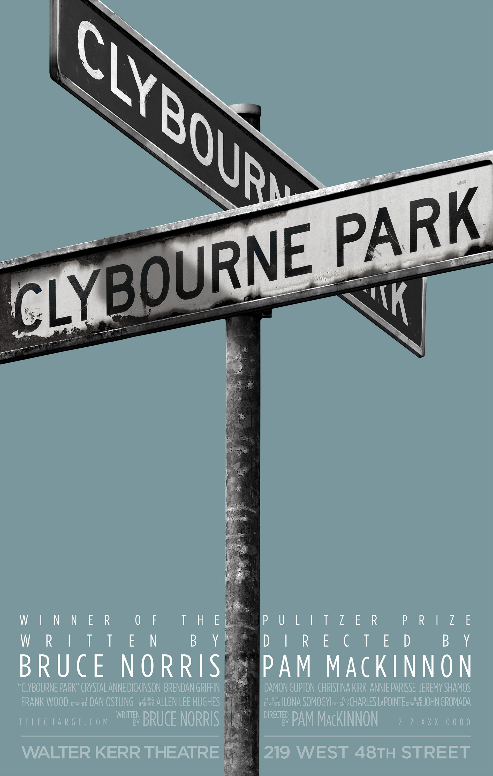 Mega Sized Broadway Poster Image for Clybourne Park 