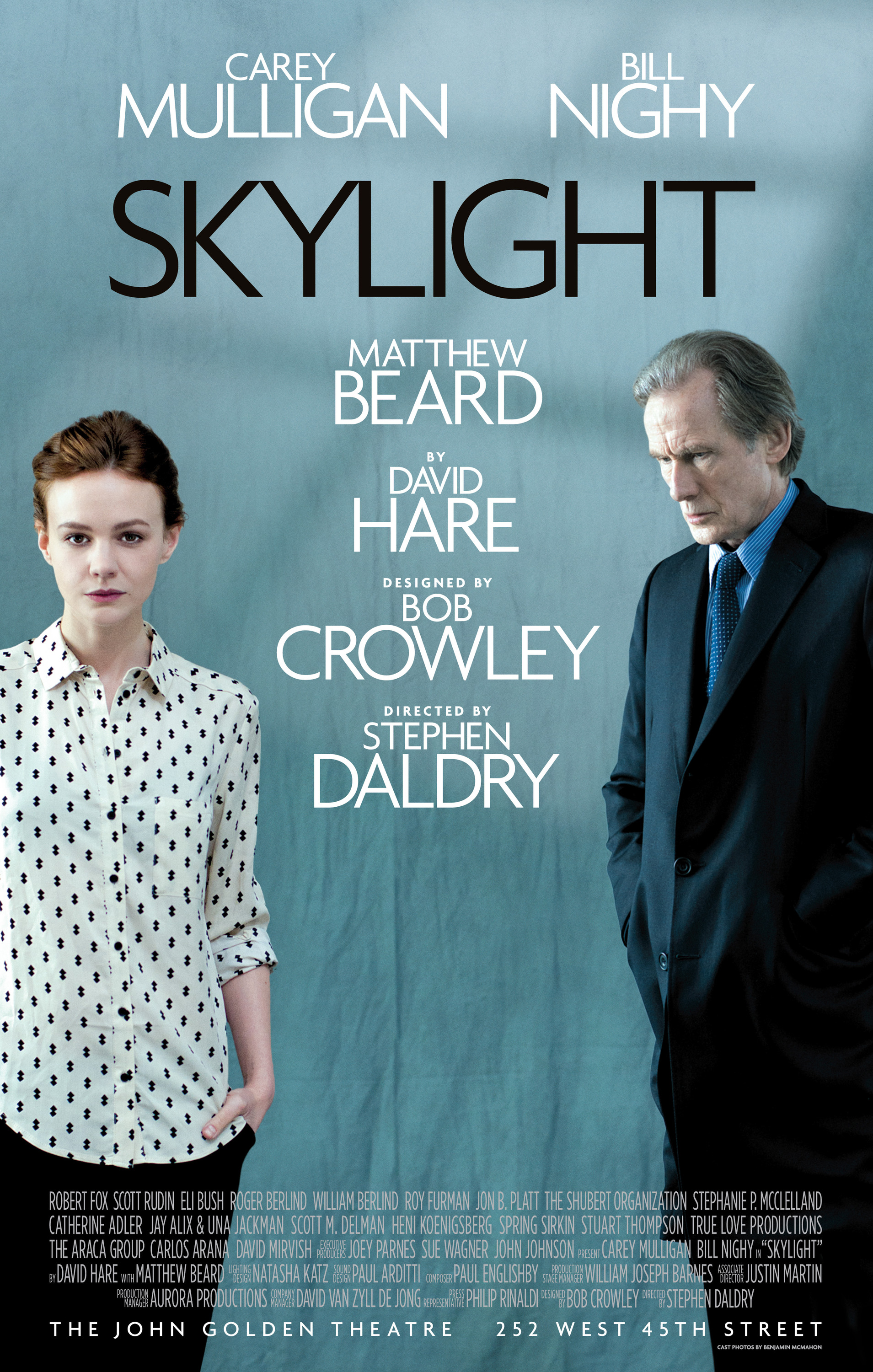 Mega Sized Broadway Poster Image for Skylight 