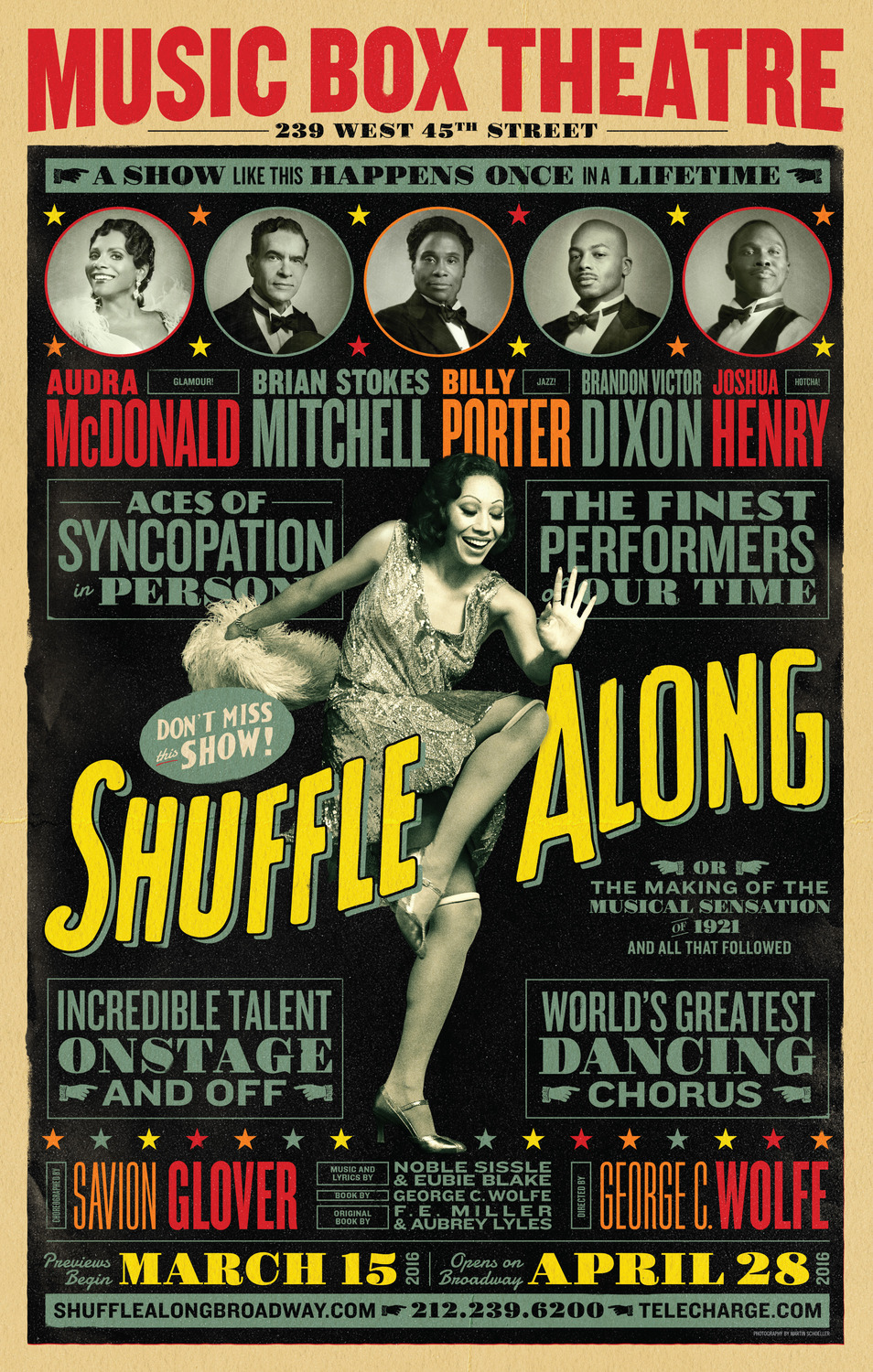 Extra Large Broadway Poster Image for Shuffle Along 