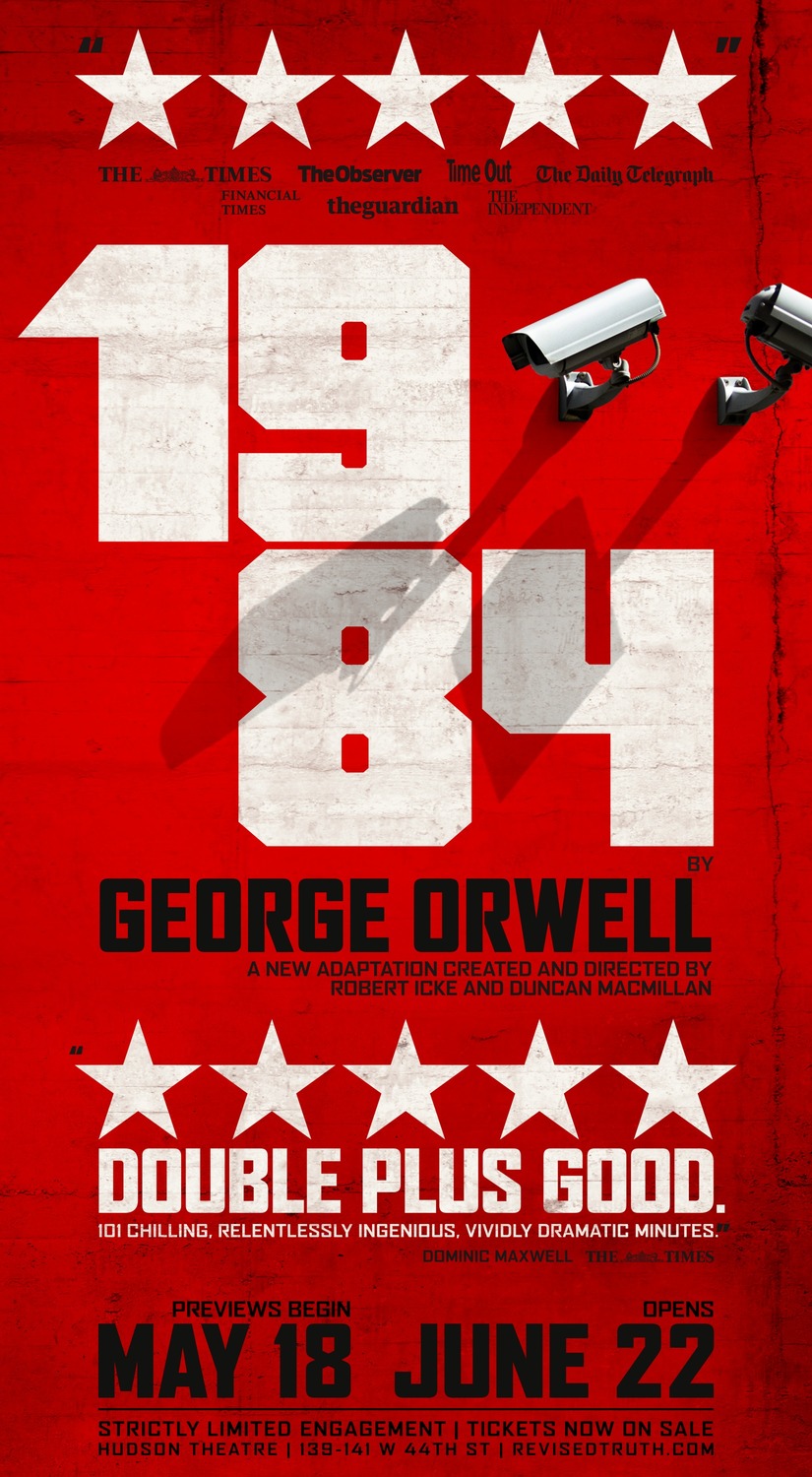 Extra Large Broadway Poster Image for 1984 