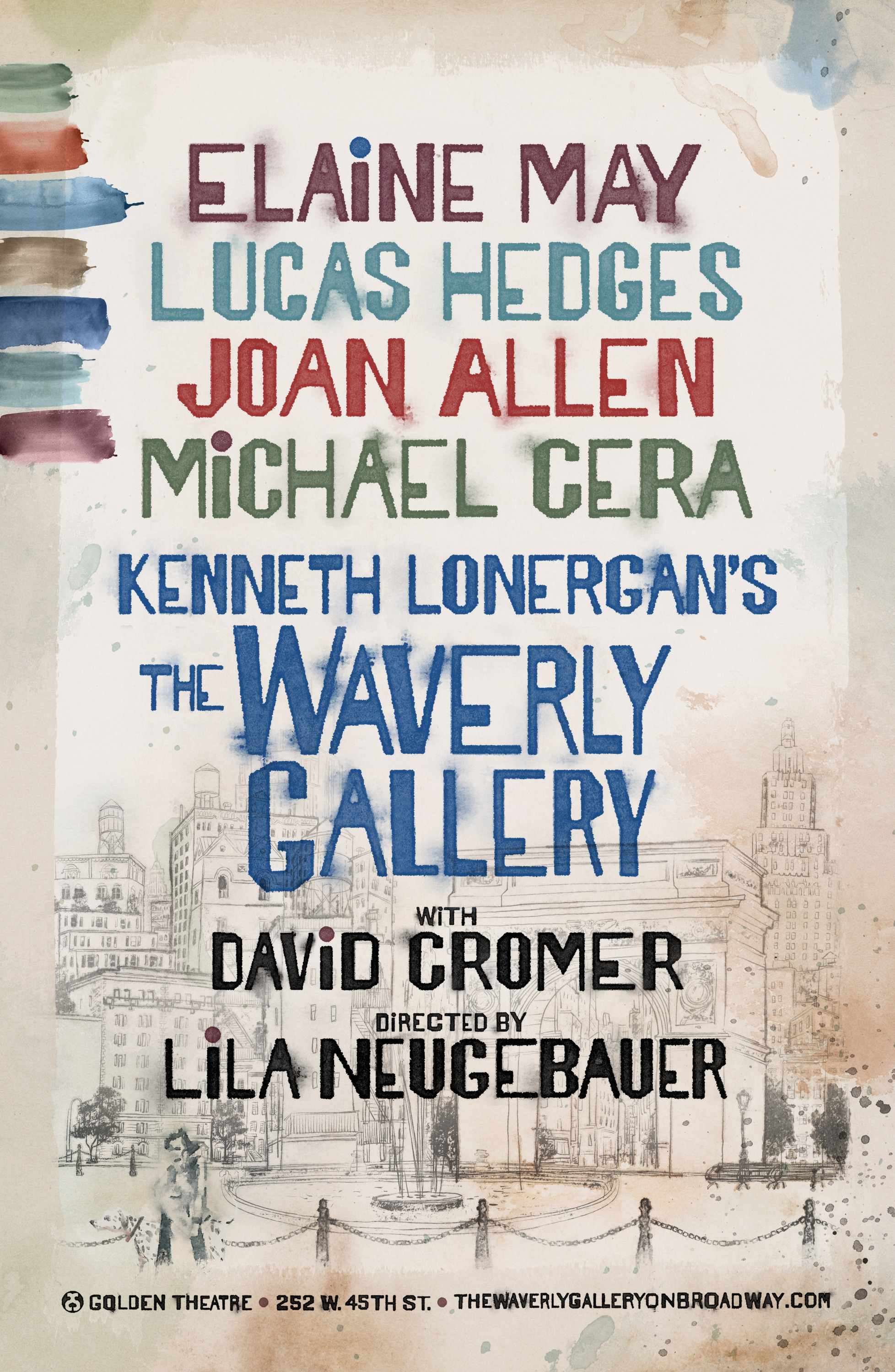 Mega Sized Broadway Poster Image for The Waverly Gallery 