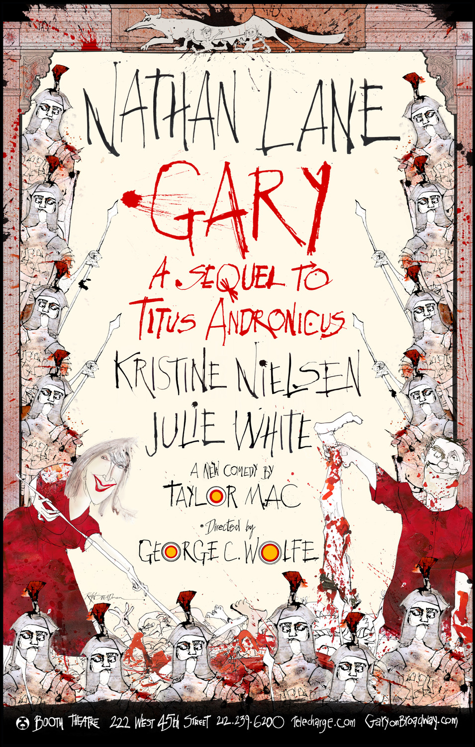 Extra Large Broadway Poster Image for Gary: A Sequel to Titus Andronicus 