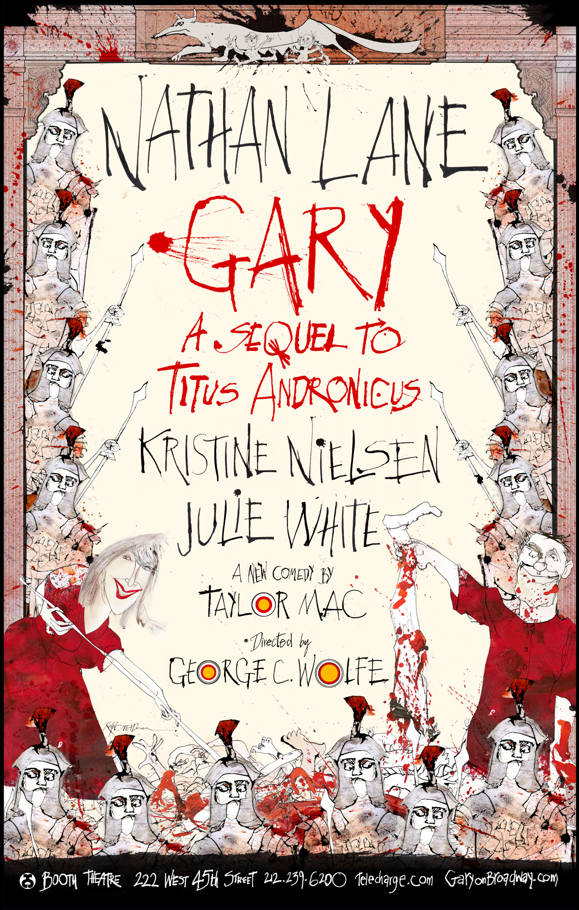 Mega Sized Broadway Poster Image for Gary: A Sequel to Titus Andronicus 