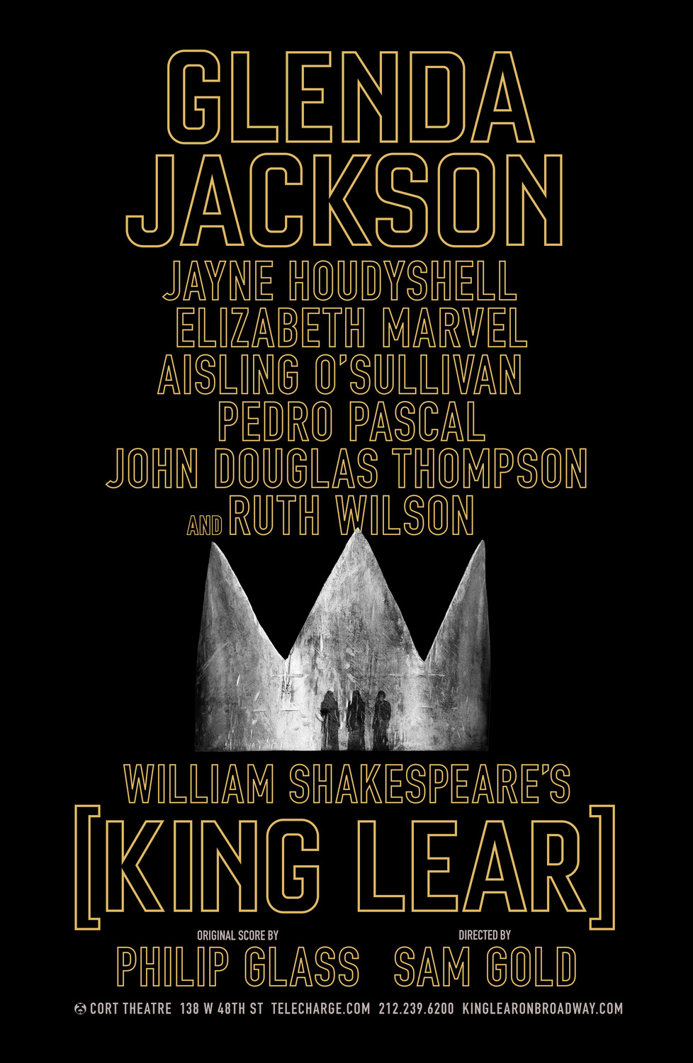 Extra Large Broadway Poster Image for King Lear 