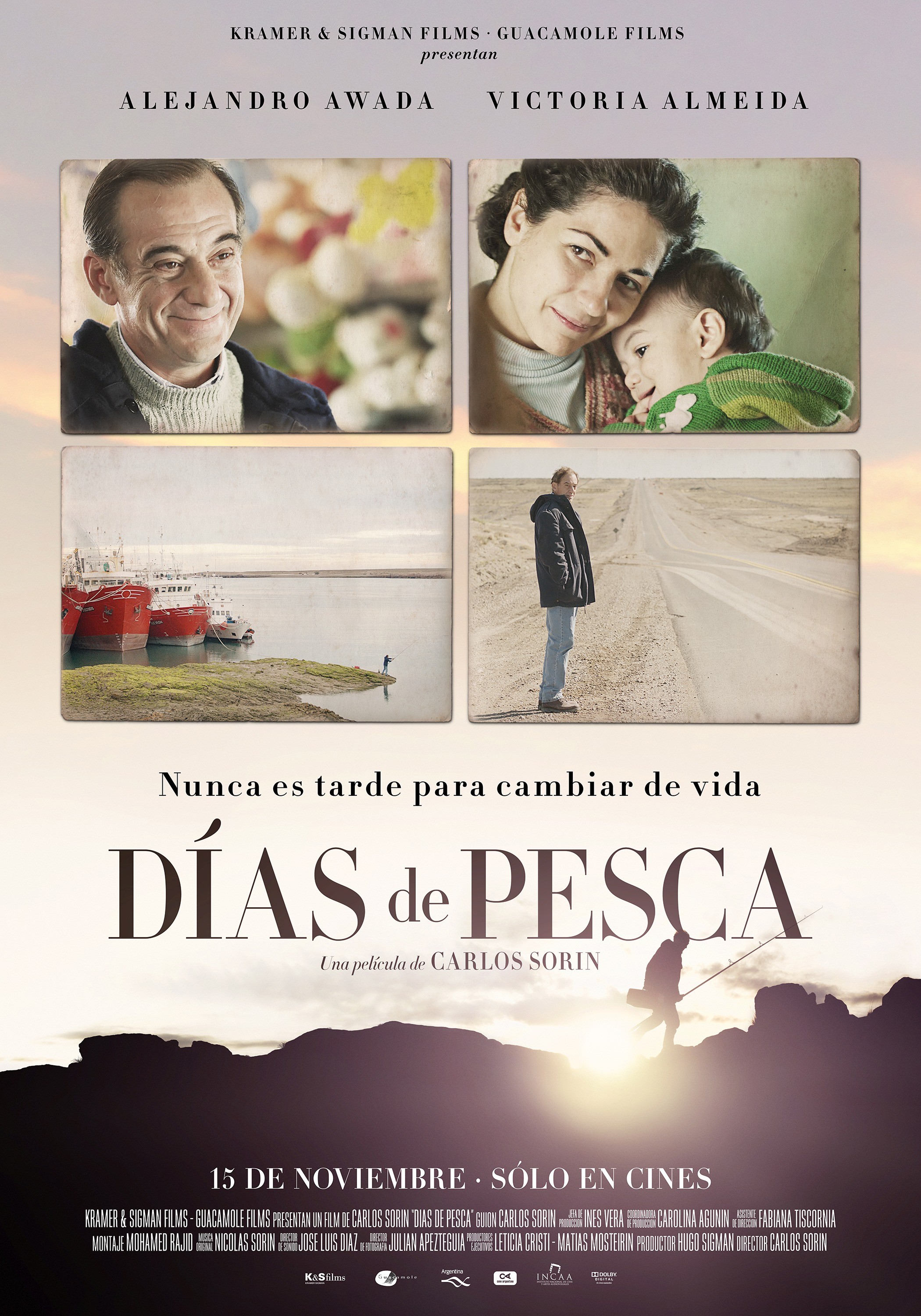 Mega Sized Movie Poster Image for Días de pesca (#2 of 2)