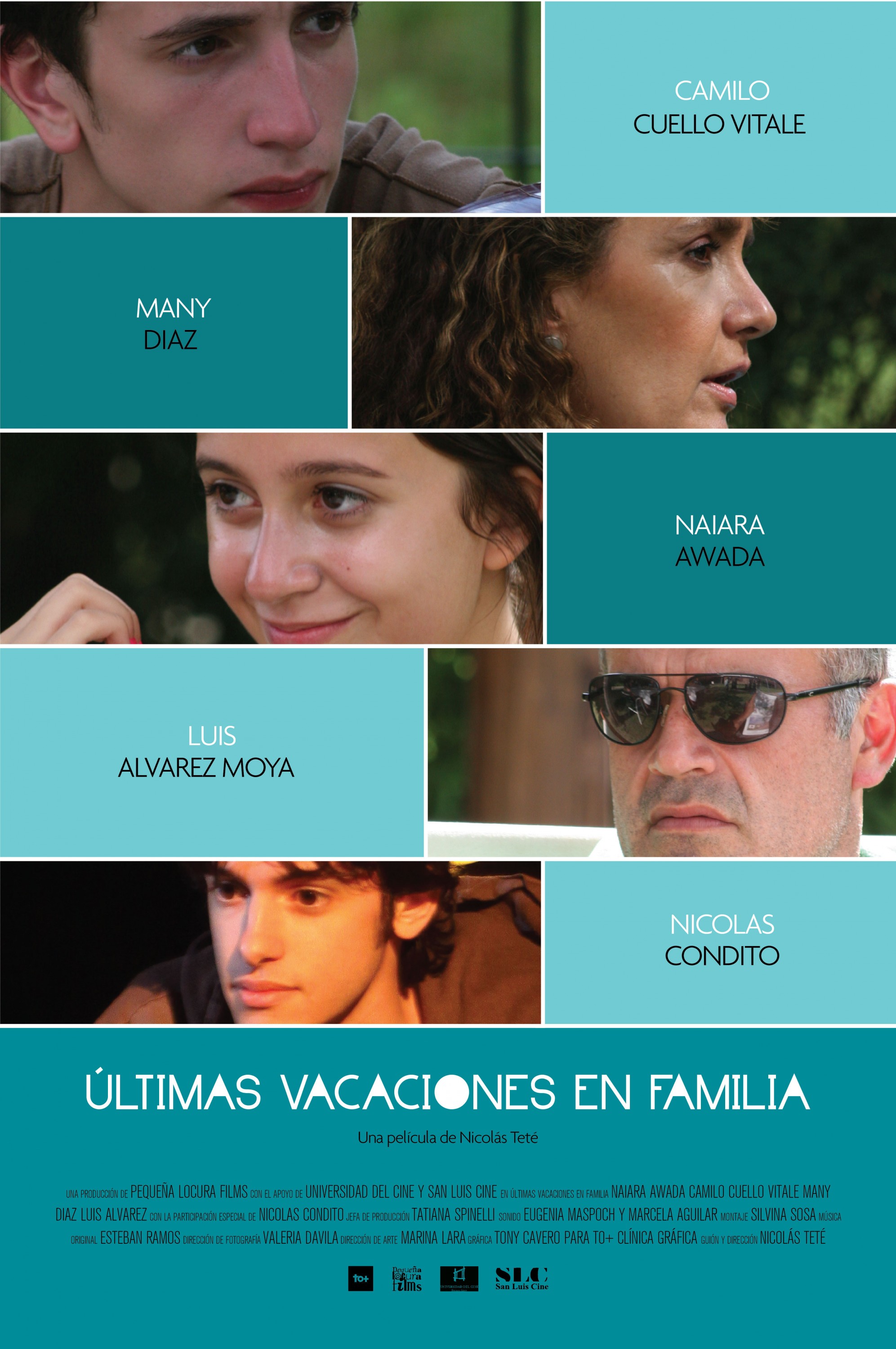 Mega Sized Movie Poster Image for Ultimas vacaciones en familia 